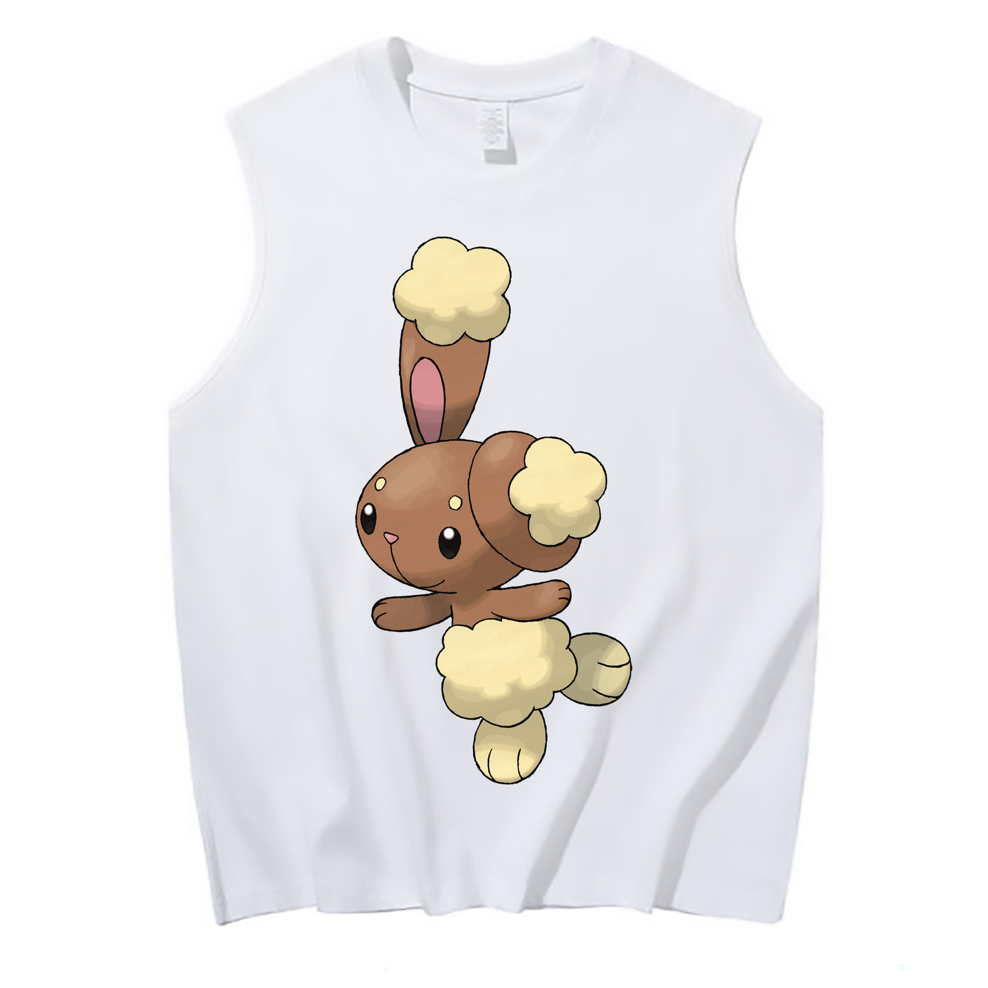 （画像用） ポケットモンスター Pokémon コットン100％タンクトップ（フロントプリント）