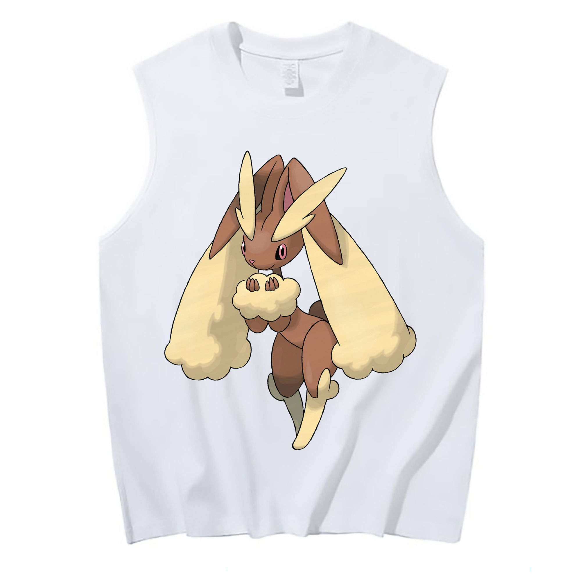 （画像用） ポケットモンスター Pokémon コットン100％タンクトップ（フロントプリント）