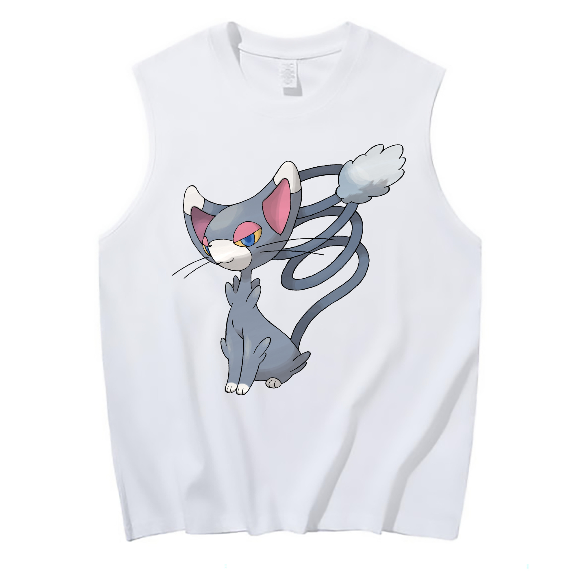 （画像用） ポケットモンスター Pokémon コットン100％タンクトップ（フロントプリント）