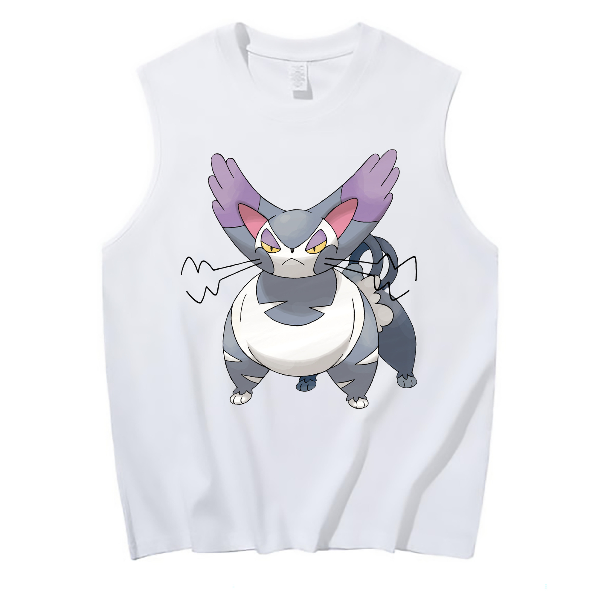 （画像用） ポケットモンスター Pokémon コットン100％タンクトップ（フロントプリント）