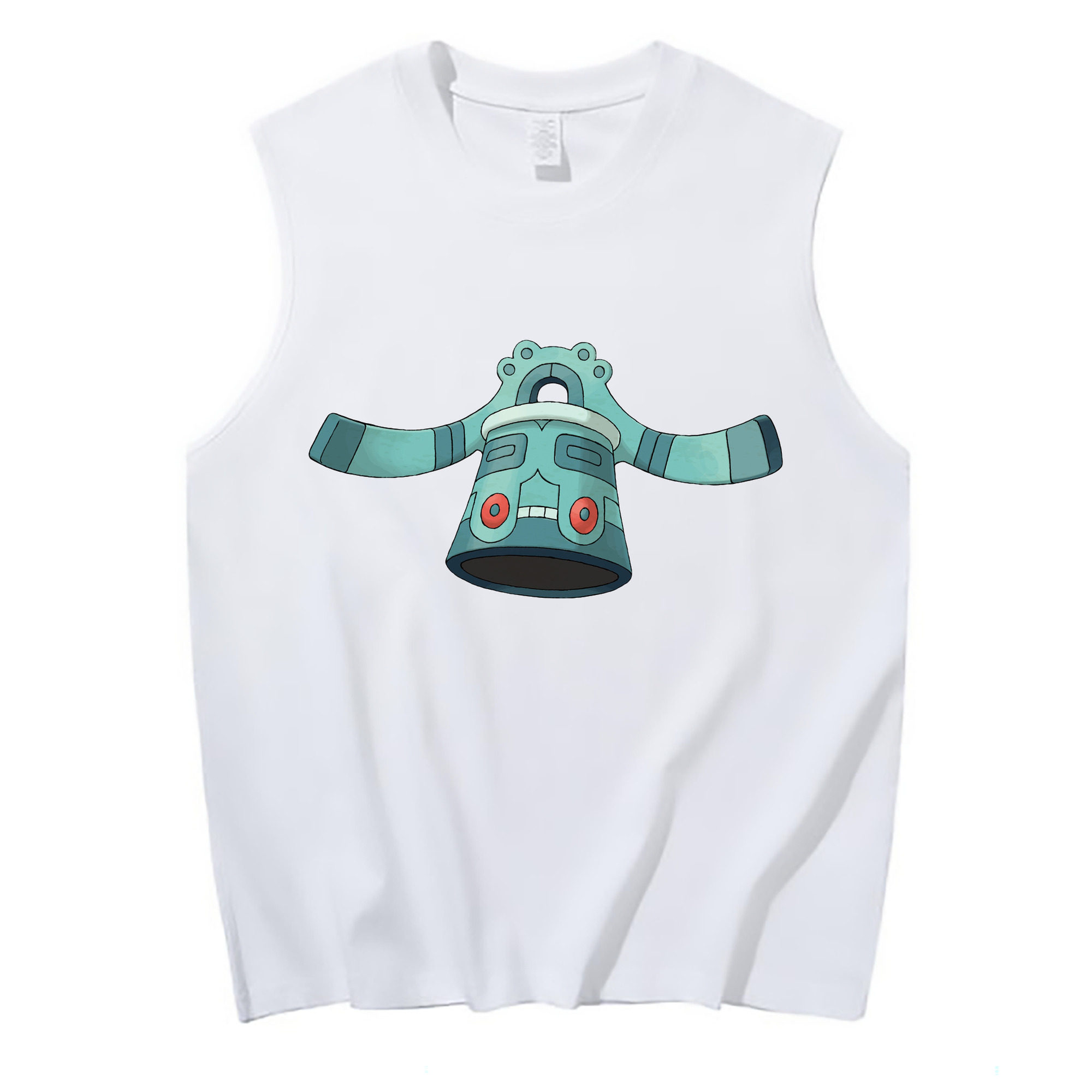 （画像用） ポケットモンスター Pokémon コットン100％タンクトップ（フロントプリント）