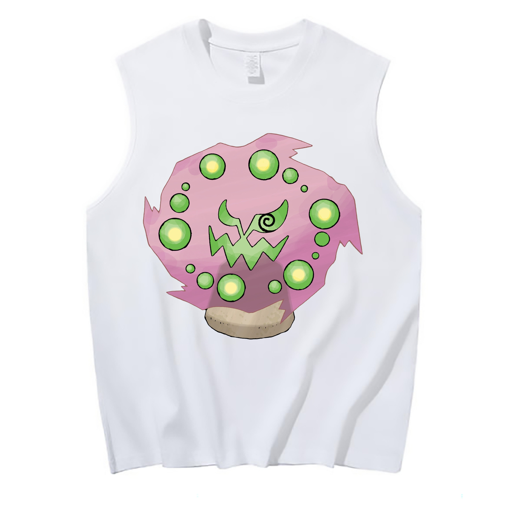 （画像用） ポケットモンスター Pokémon コットン100％タンクトップ（フロントプリント）