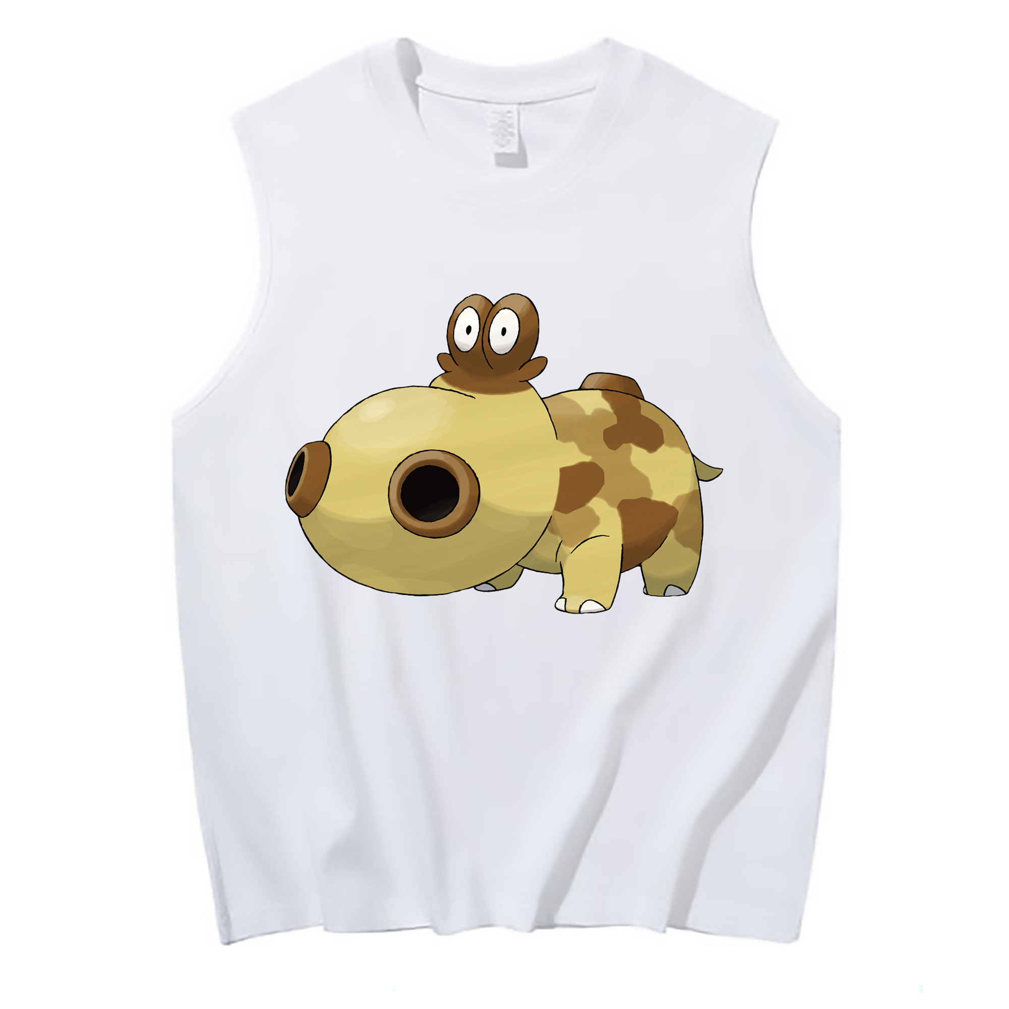 （画像用） ポケットモンスター Pokémon コットン100％タンクトップ（フロントプリント）