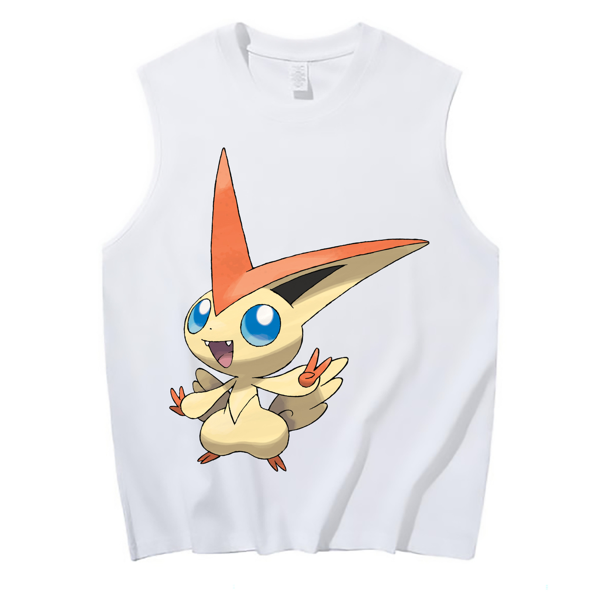 （画像用） ポケットモンスター Pokémon コットン100％タンクトップ（フロントプリント）