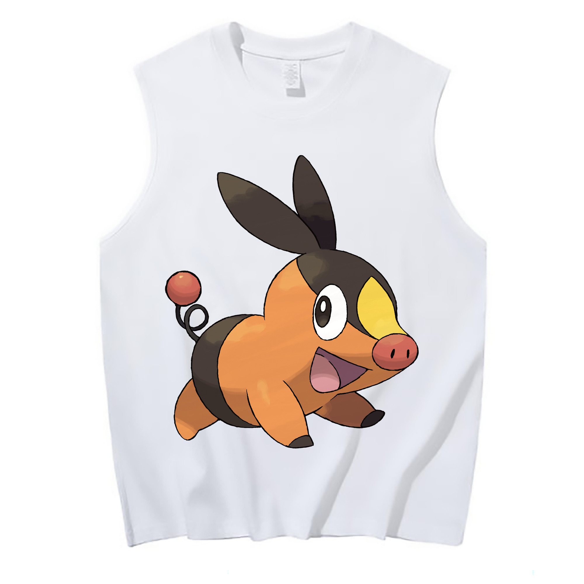 （画像用） ポケットモンスター Pokémon コットン100％タンクトップ（フロントプリント）
