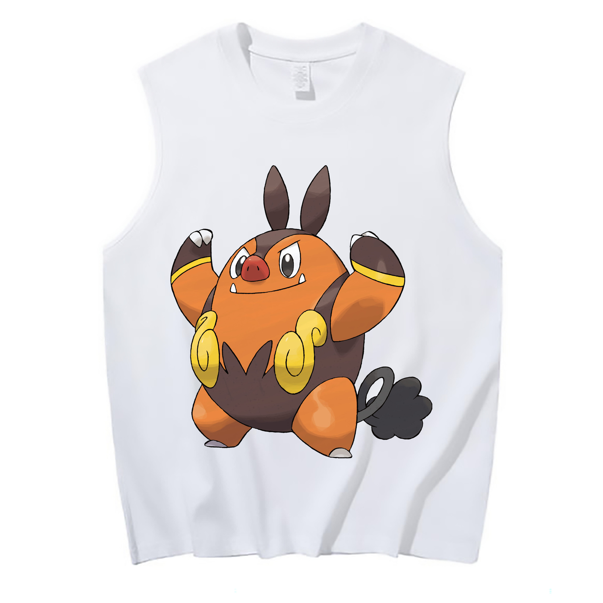 （画像用） ポケットモンスター Pokémon コットン100％タンクトップ（フロントプリント）
