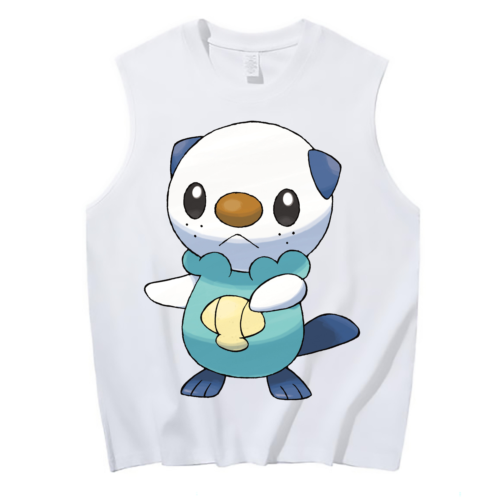 （画像用） ポケットモンスター Pokémon コットン100％タンクトップ（フロントプリント）