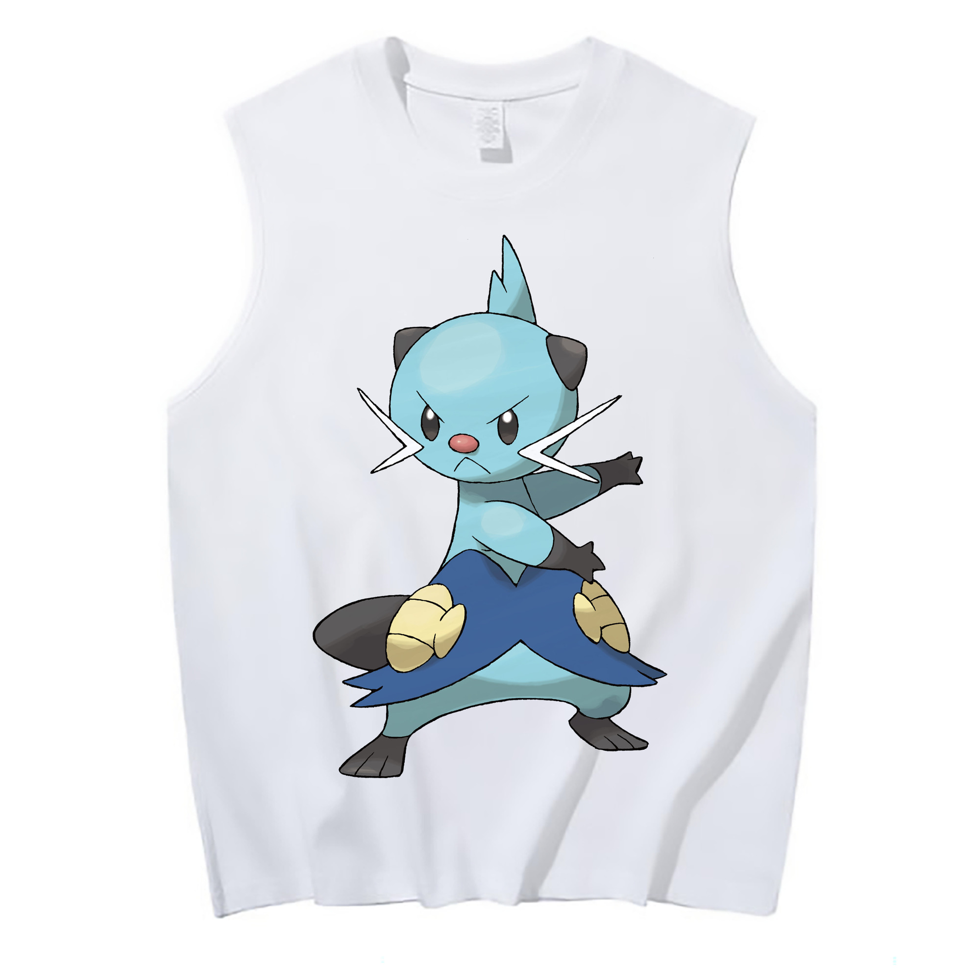 （画像用） ポケットモンスター Pokémon コットン100％タンクトップ（フロントプリント）