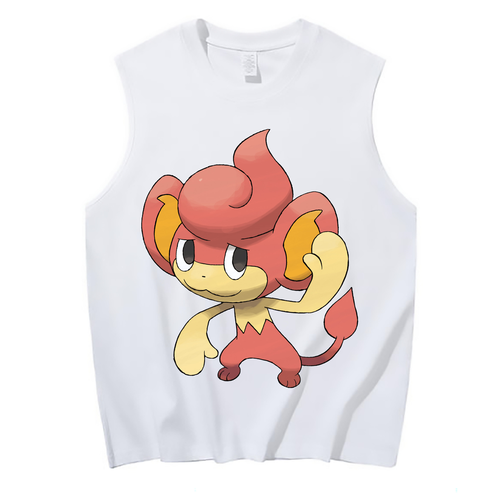 （画像用） ポケットモンスター Pokémon コットン100％タンクトップ（フロントプリント）