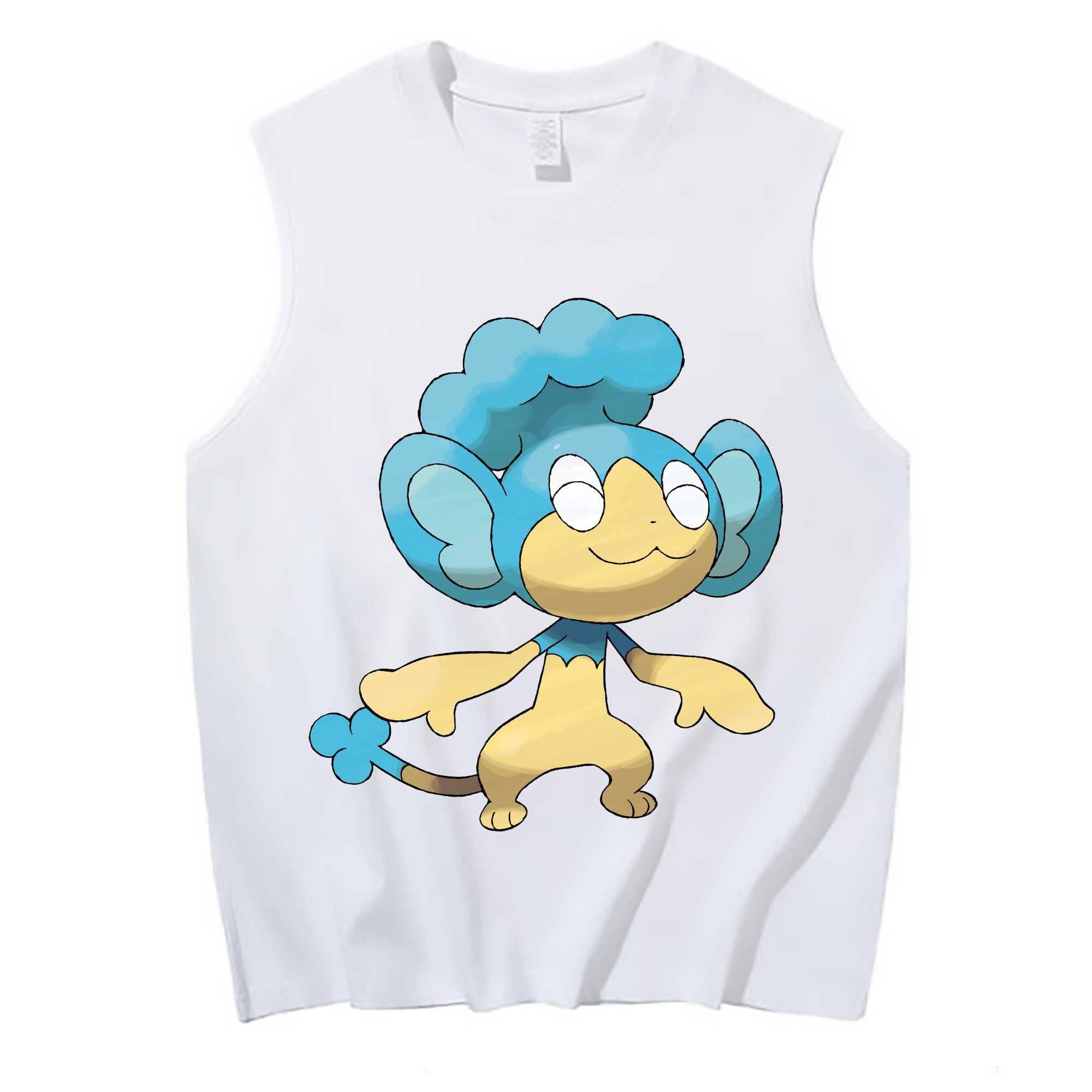 （画像用） ポケットモンスター Pokémon コットン100％タンクトップ（フロントプリント）