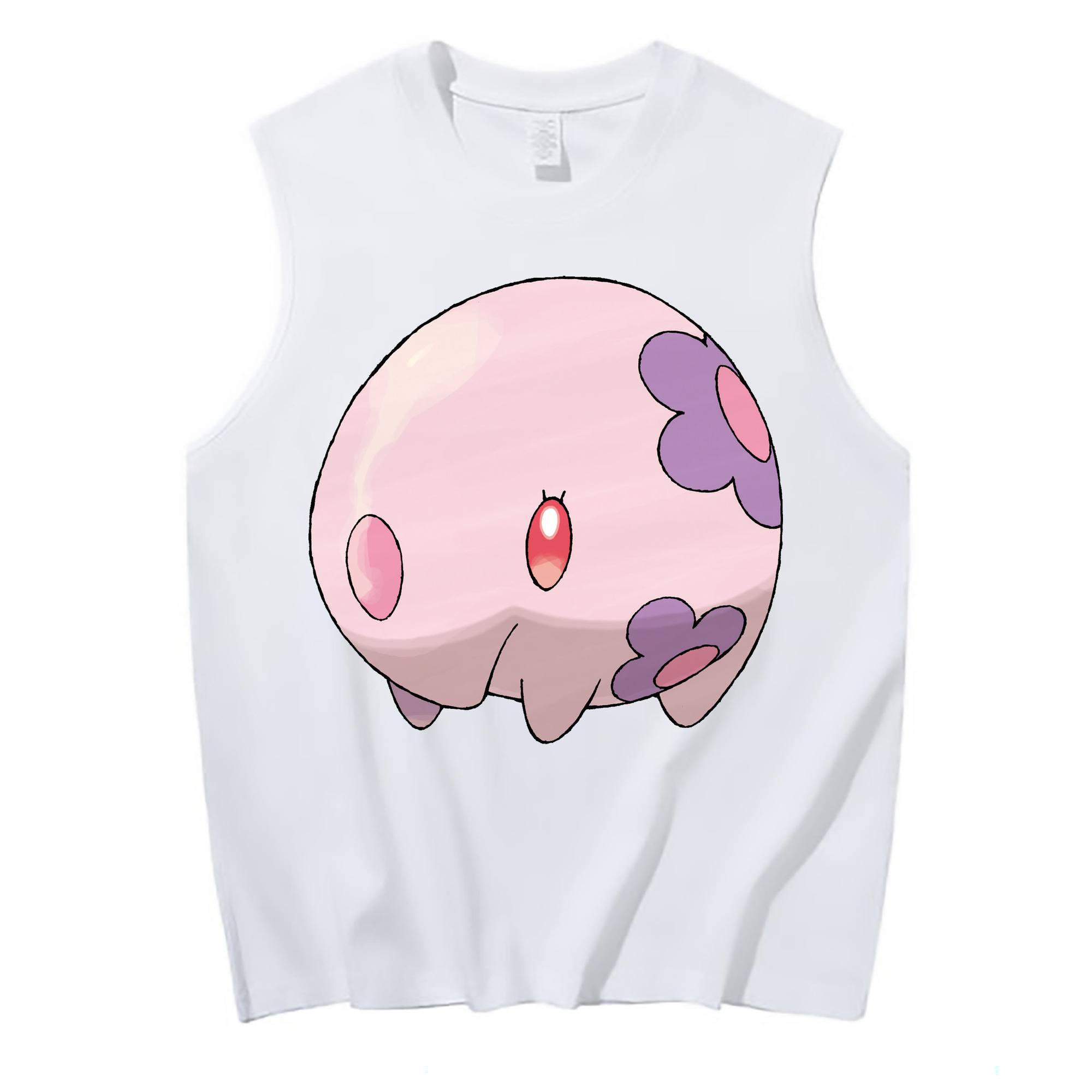 （画像用） ポケットモンスター Pokémon コットン100％タンクトップ（フロントプリント）