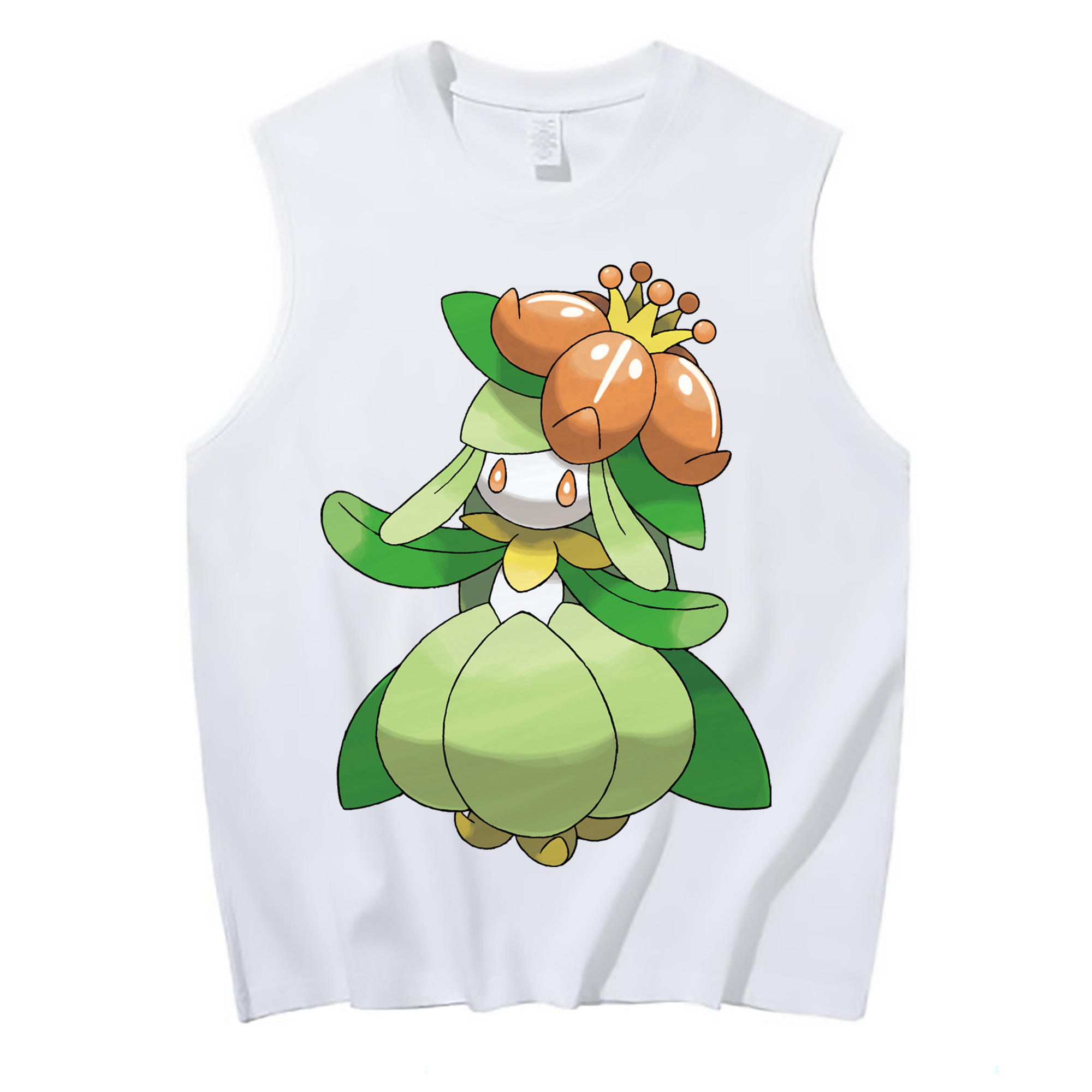 （画像用） ポケットモンスター Pokémon コットン100％タンクトップ（フロントプリント）