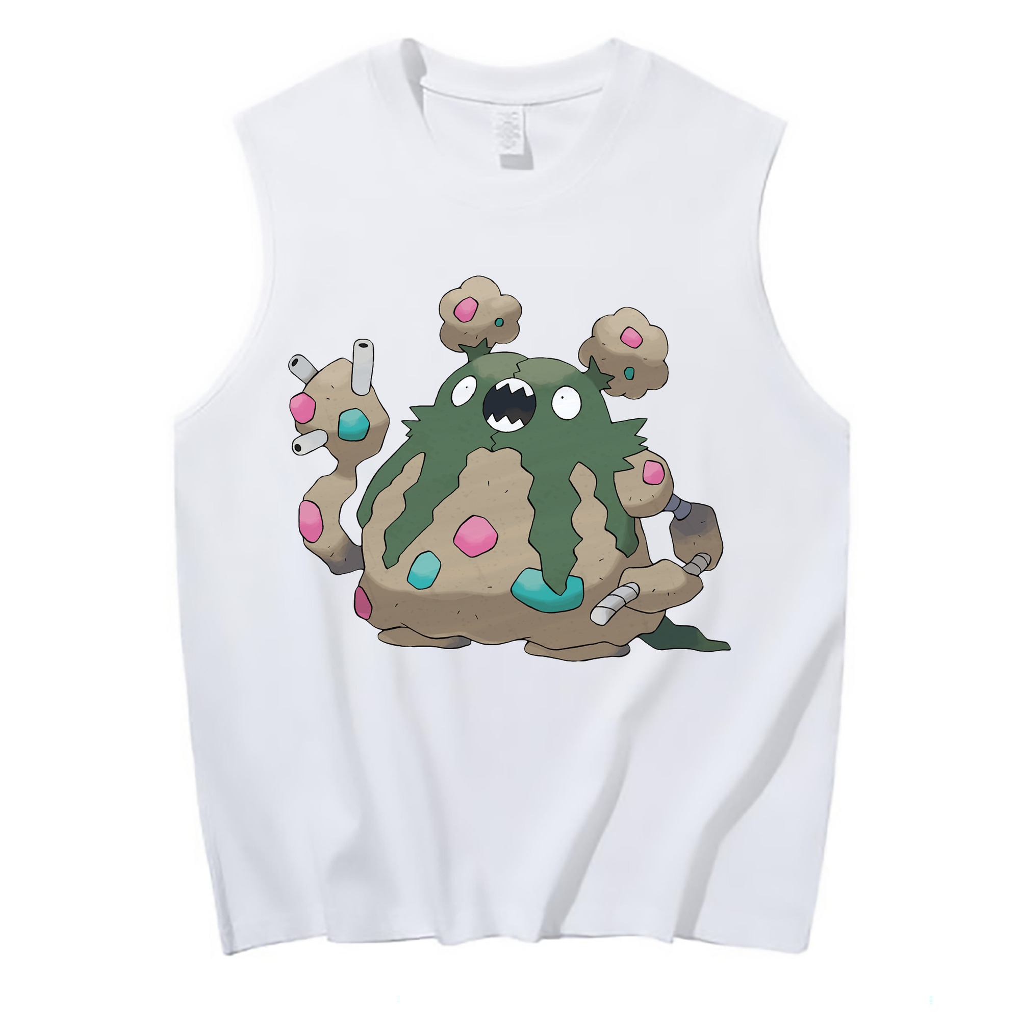 （画像用） ポケットモンスター Pokémon コットン100％タンクトップ（フロントプリント）