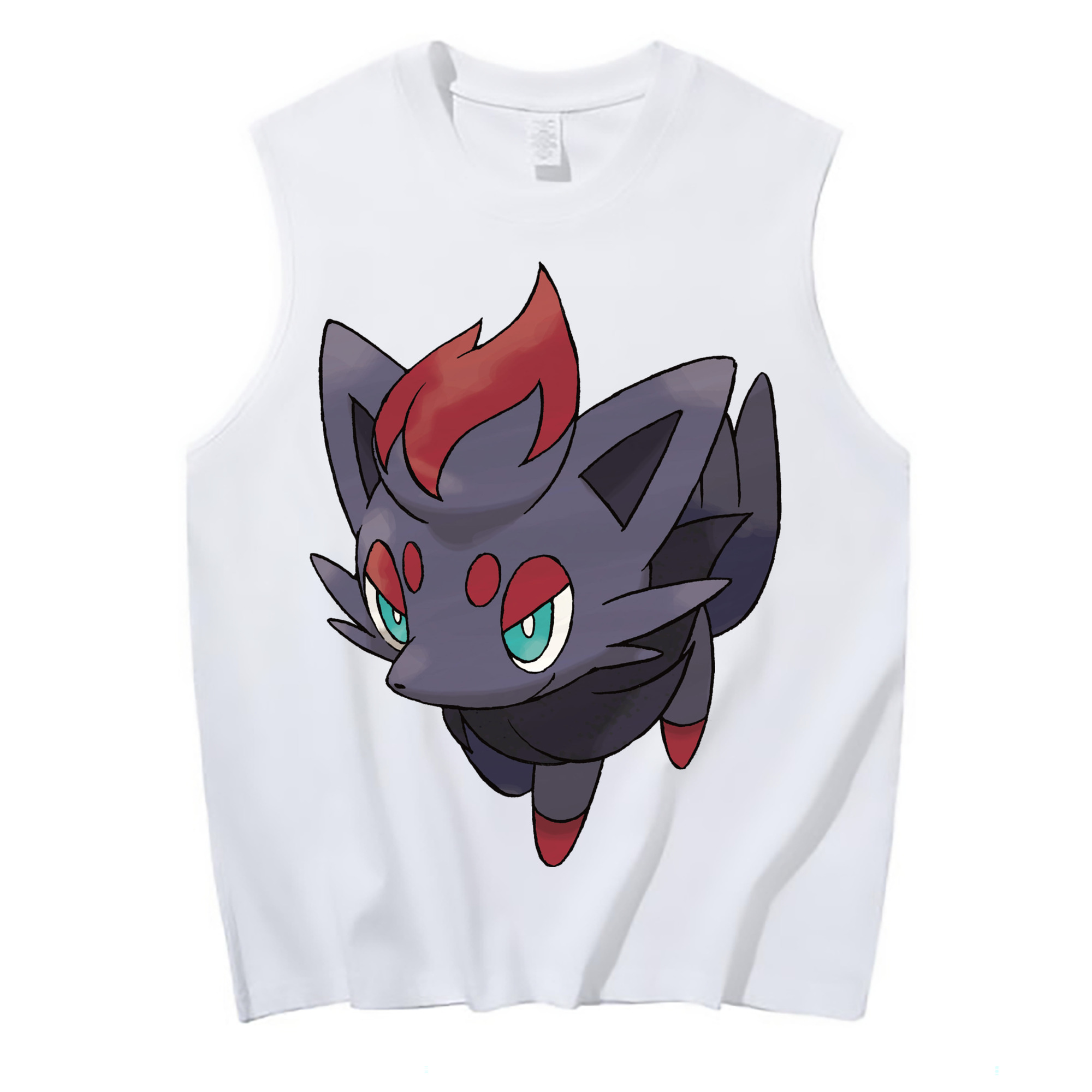 （画像用） ポケットモンスター Pokémon コットン100％タンクトップ（フロントプリント）