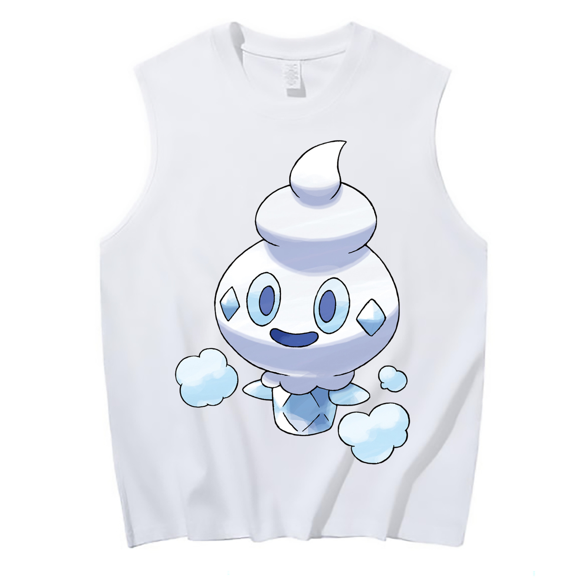 （画像用） ポケットモンスター Pokémon コットン100％タンクトップ（フロントプリント）