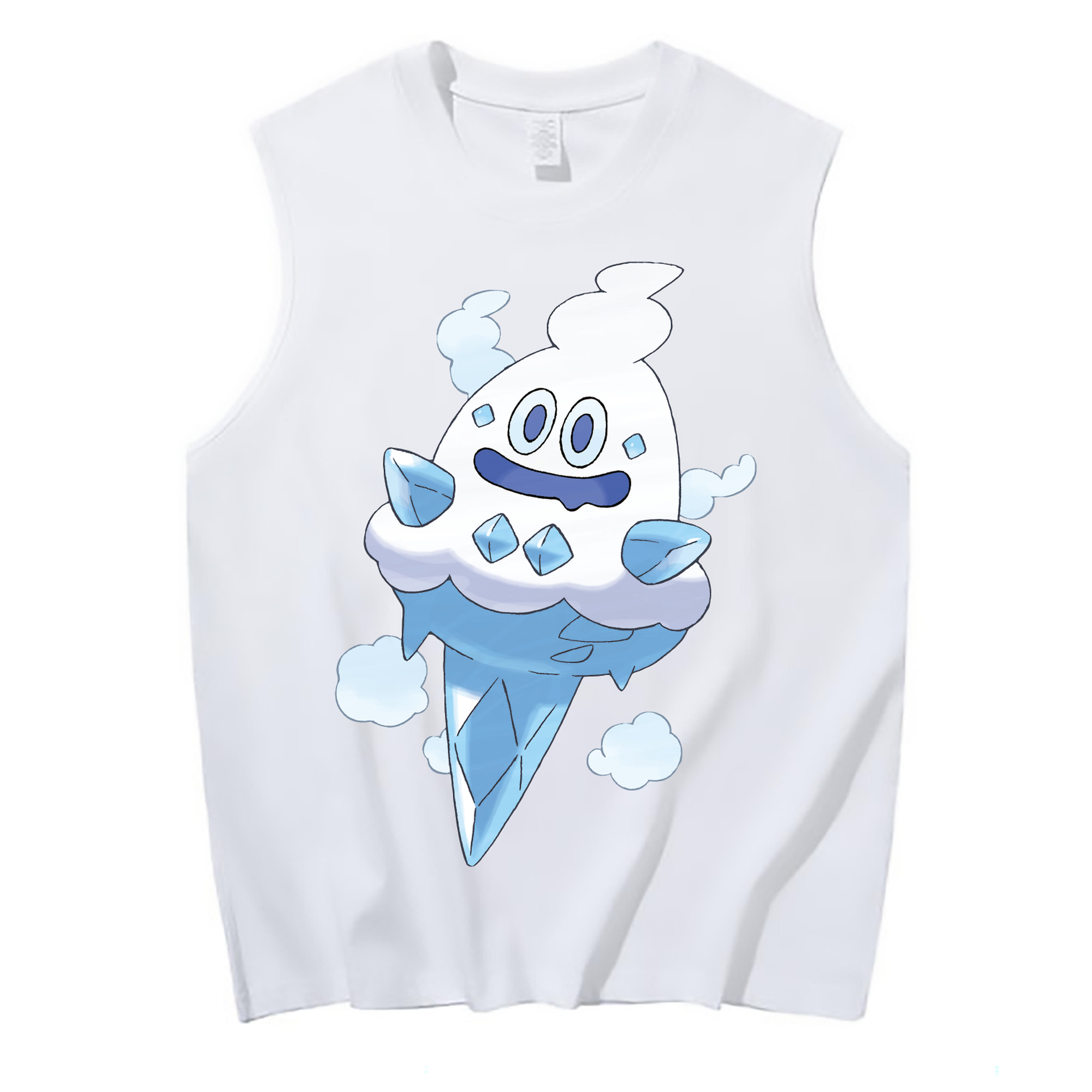 （画像用） ポケットモンスター Pokémon コットン100％タンクトップ（フロントプリント）