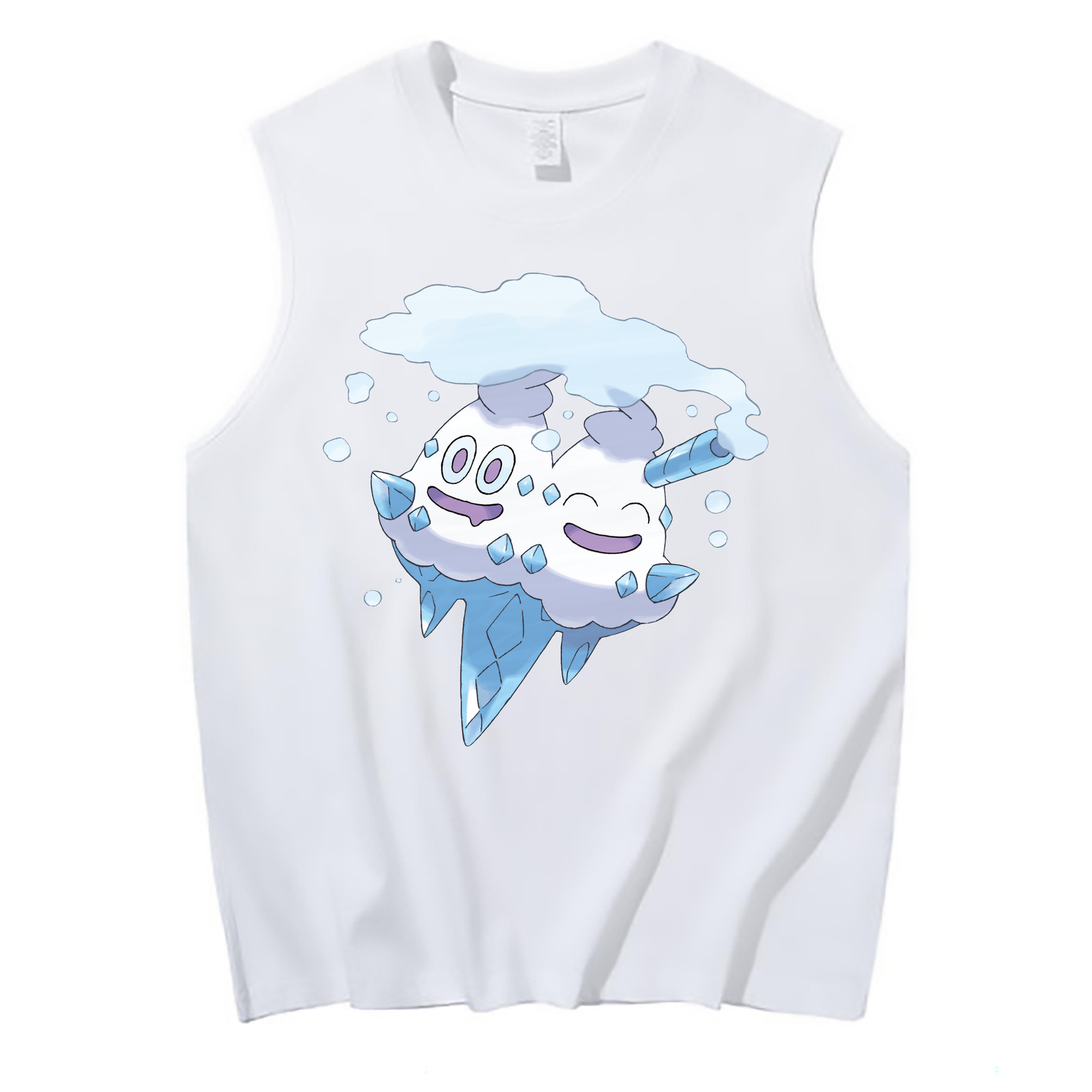 （画像用） ポケットモンスター Pokémon コットン100％タンクトップ（フロントプリント）