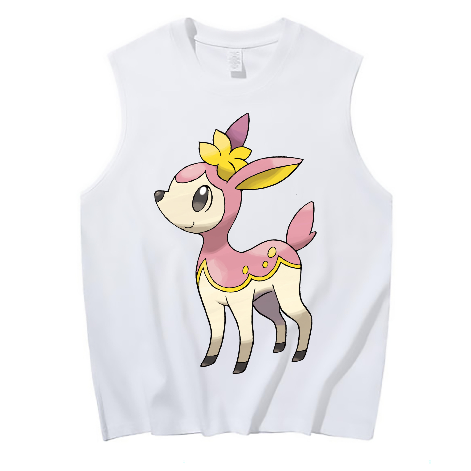 （画像用） ポケットモンスター Pokémon コットン100％タンクトップ（フロントプリント）