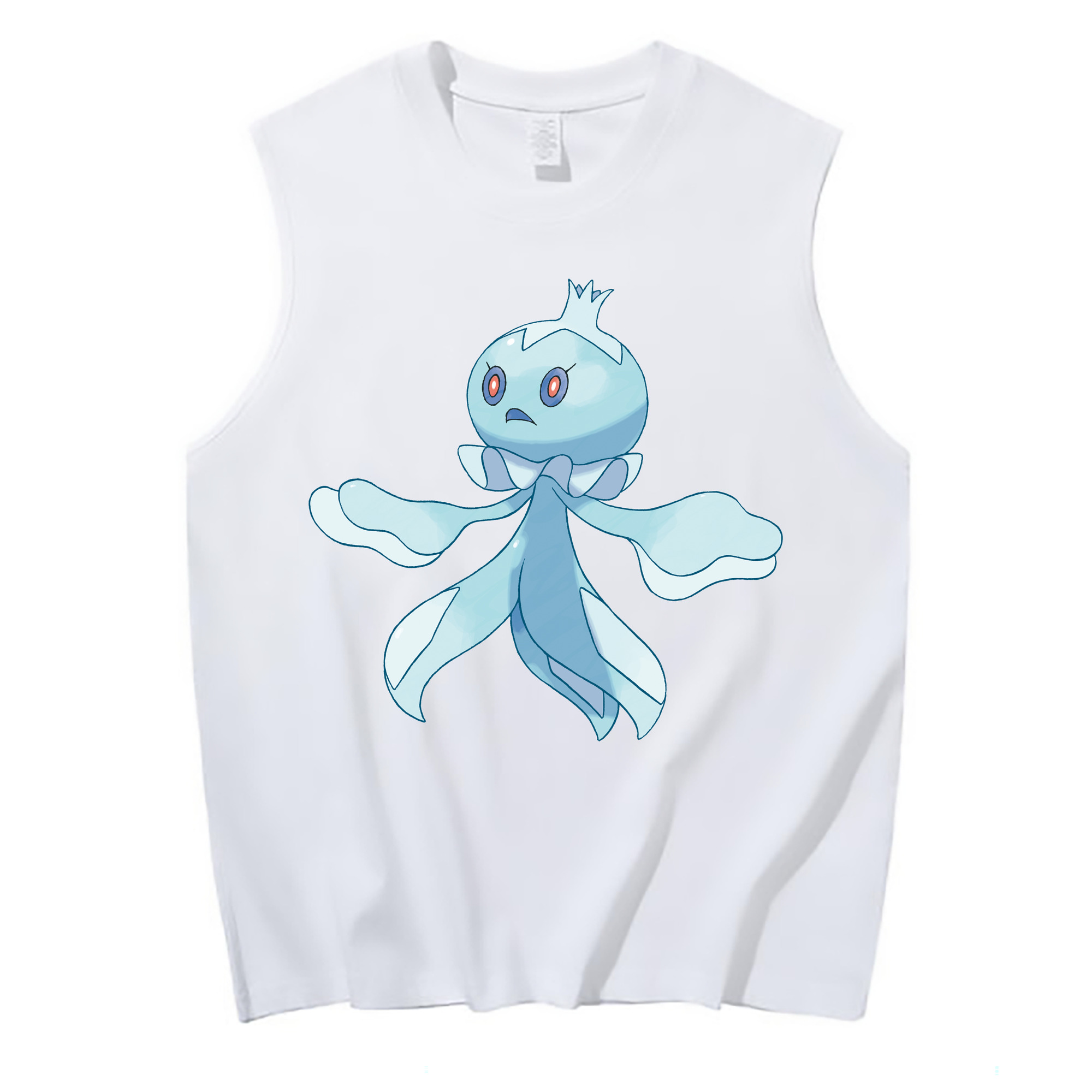 （画像用） ポケットモンスター Pokémon コットン100％タンクトップ（フロントプリント）