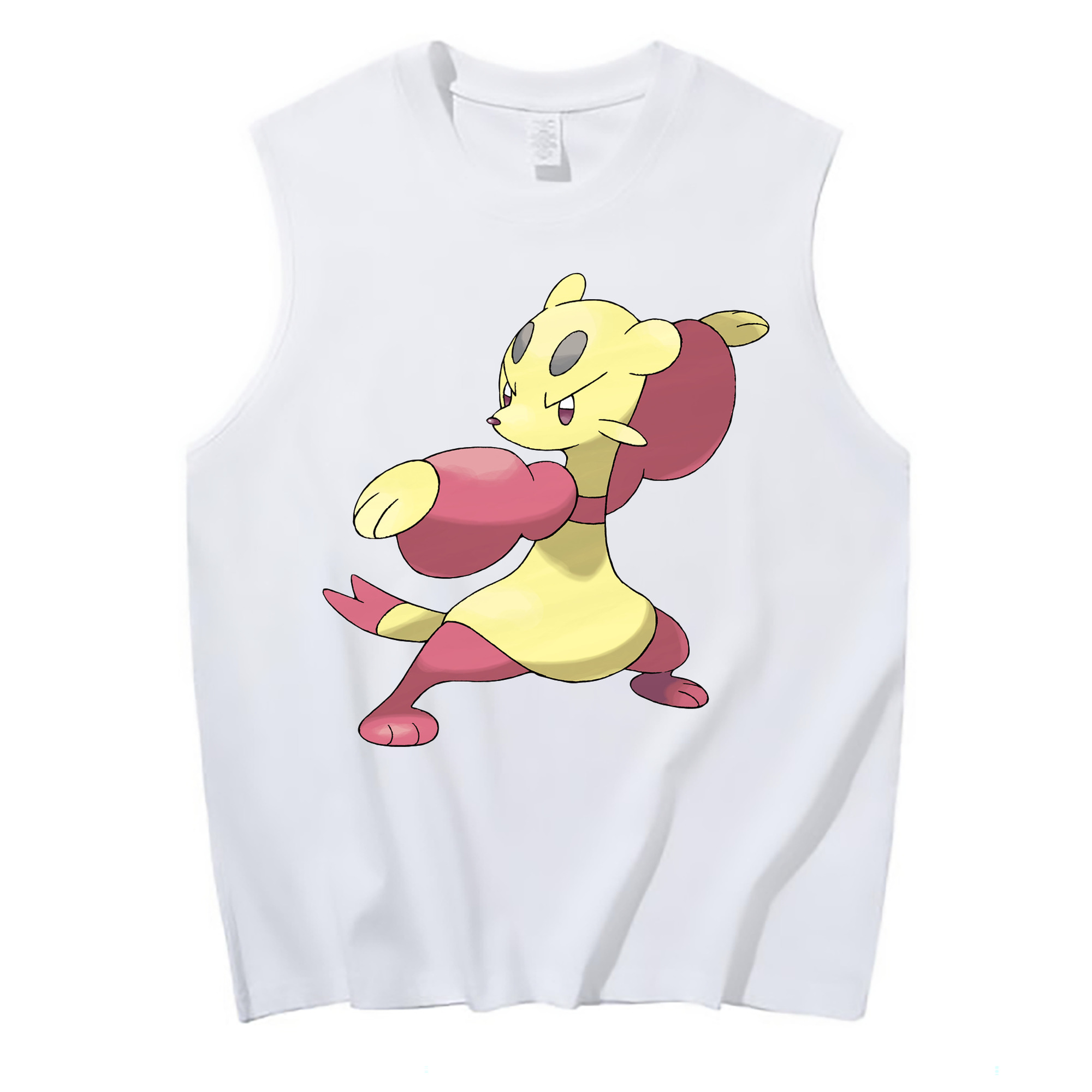 （画像用） ポケットモンスター Pokémon コットン100％タンクトップ（フロントプリント）