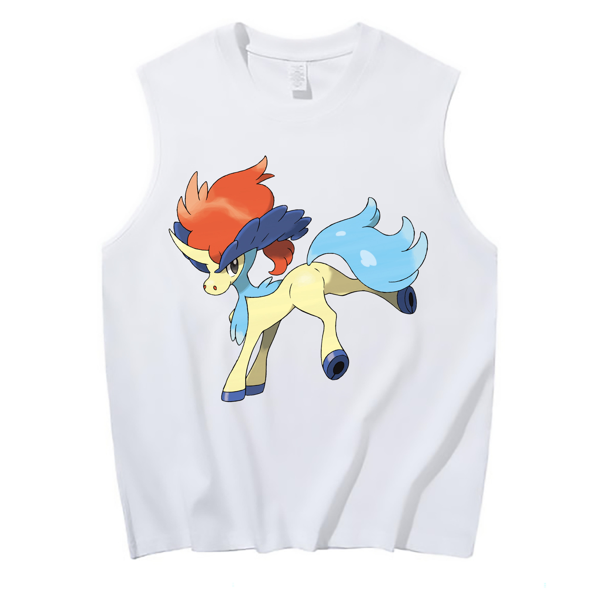 （画像用） ポケットモンスター Pokémon コットン100％タンクトップ（フロントプリント）