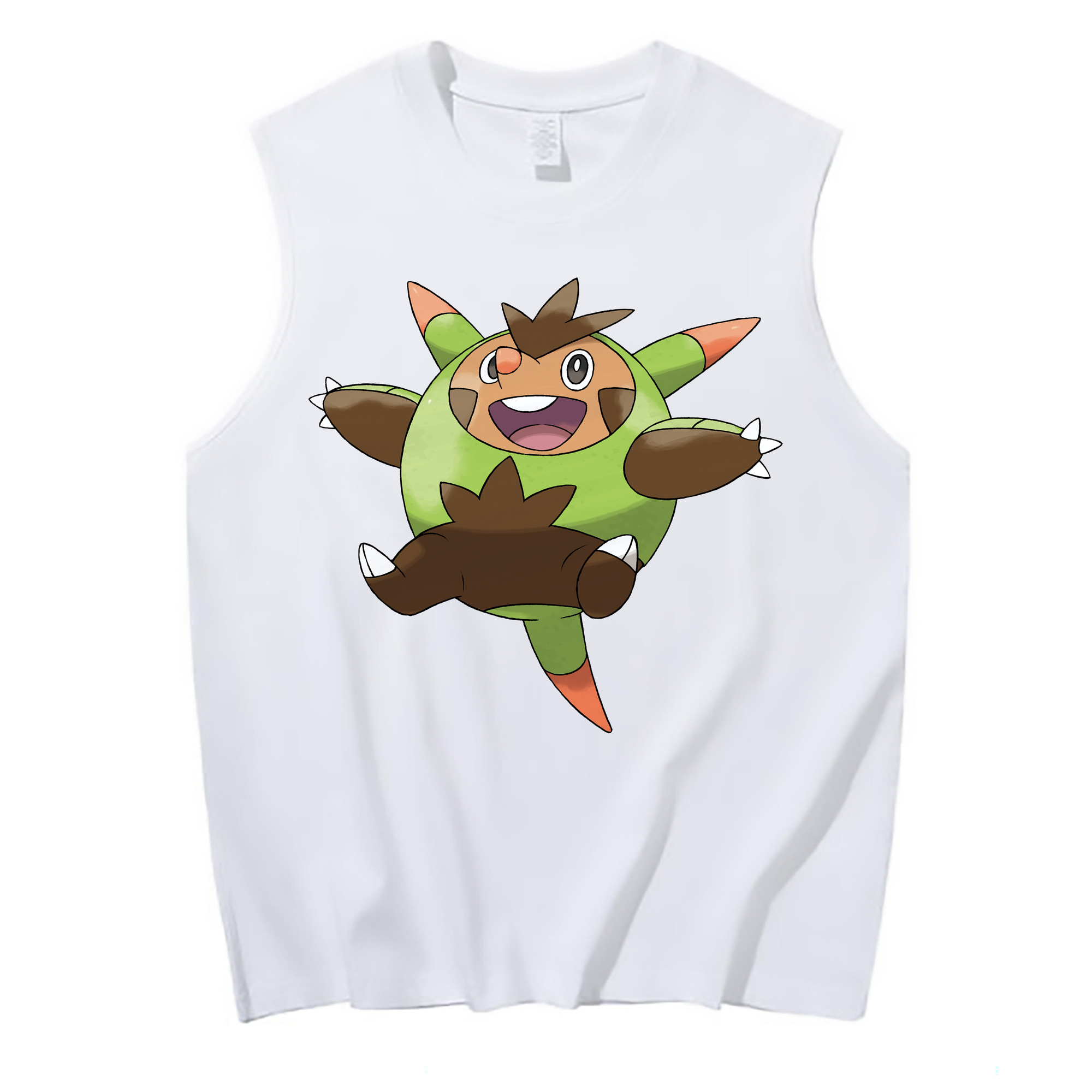 （画像用） ポケットモンスター Pokémon コットン100％タンクトップ（フロントプリント）
