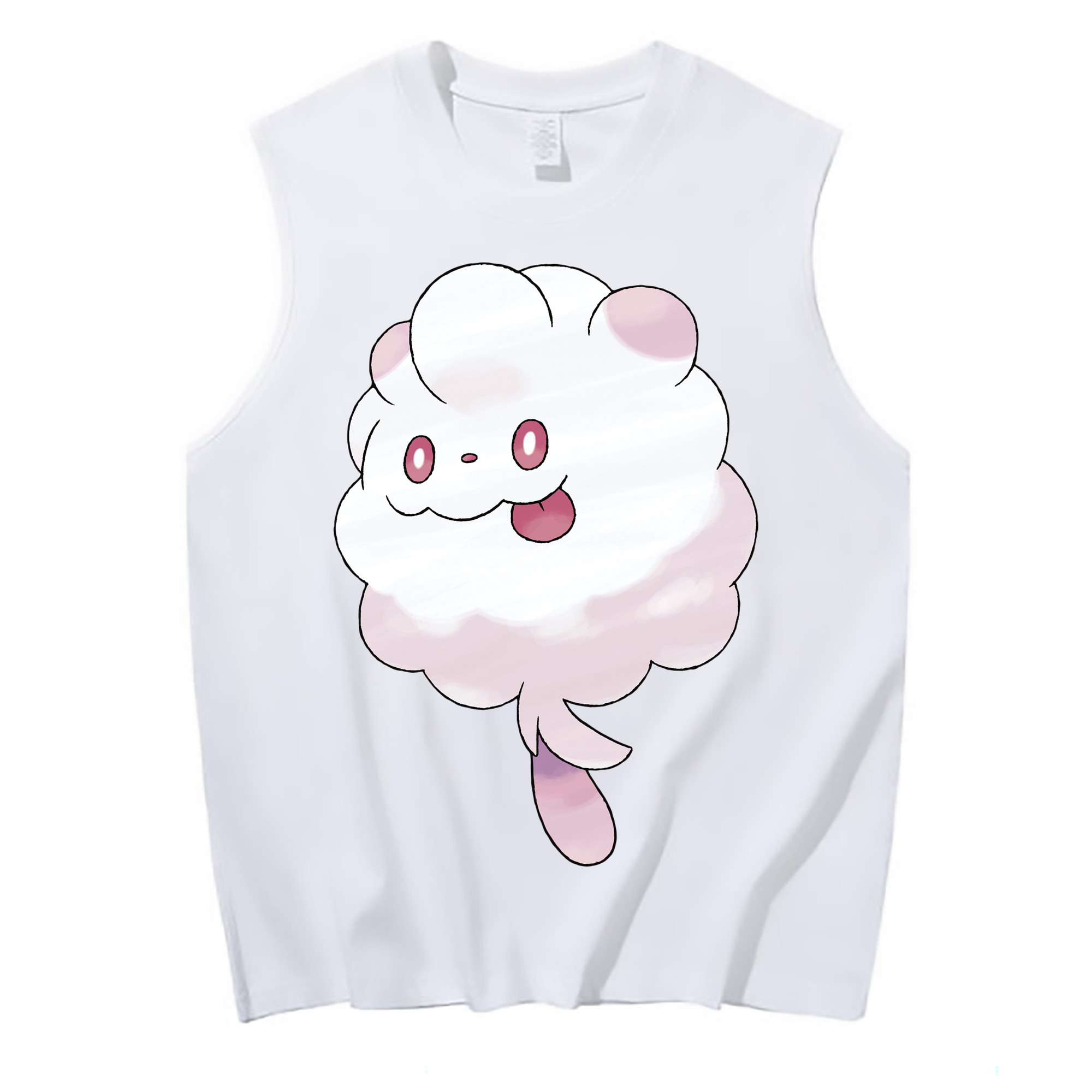 （画像用） ポケットモンスター Pokémon コットン100％タンクトップ（フロントプリント）