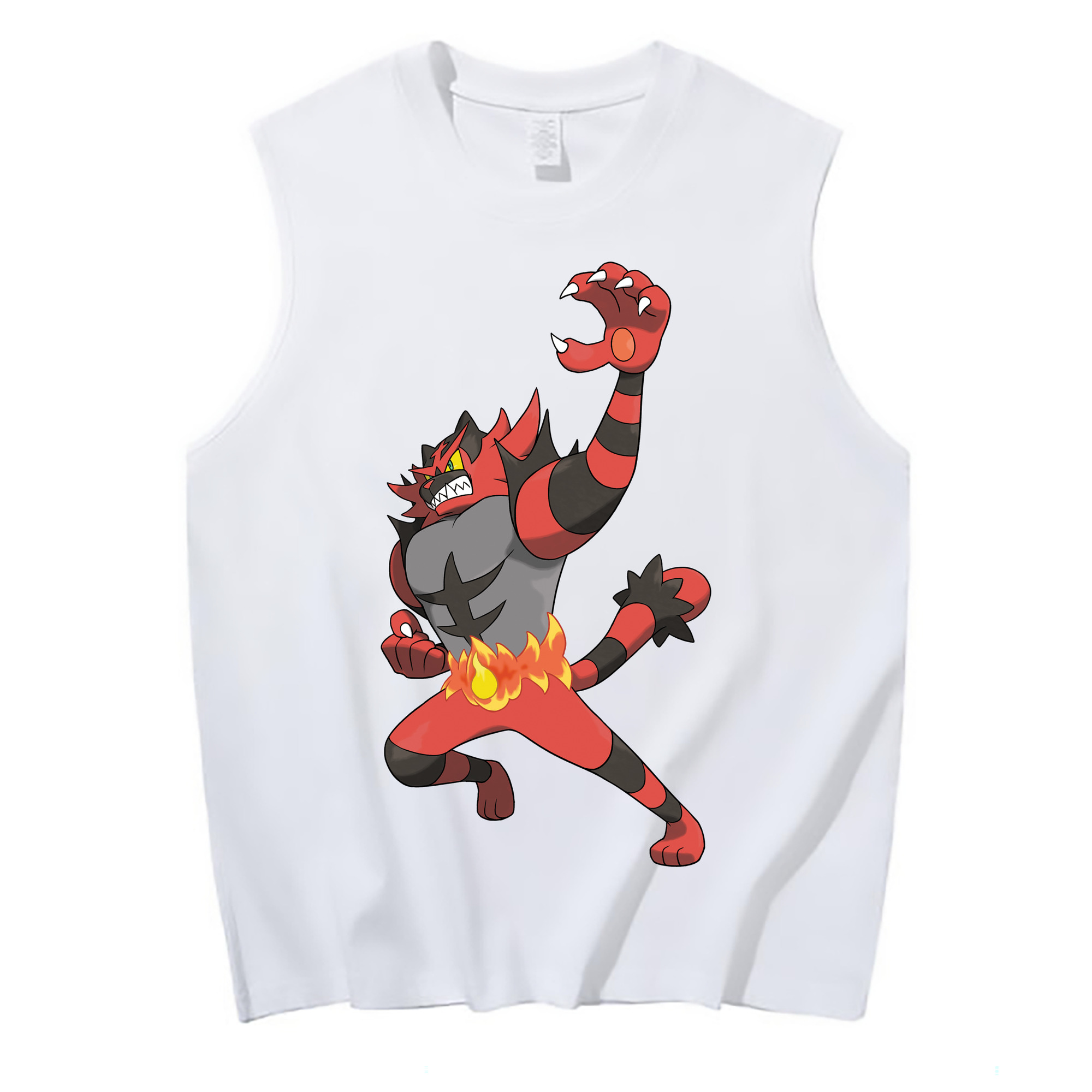 （画像用） ポケットモンスター Pokémon コットン100％タンクトップ（フロントプリント）