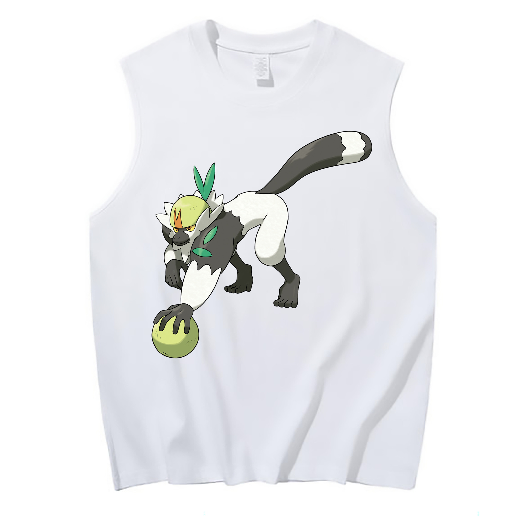 （画像用） ポケットモンスター Pokémon コットン100％タンクトップ（フロントプリント）