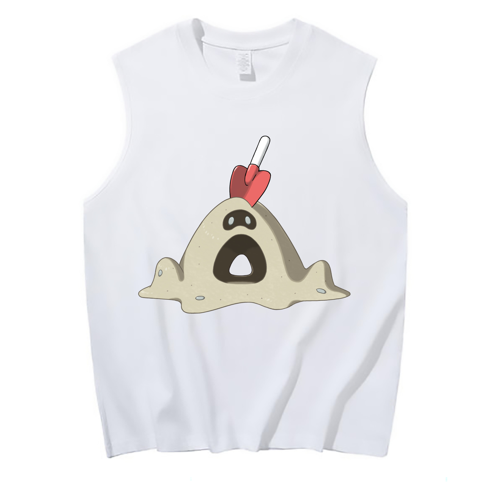 （画像用） ポケットモンスター Pokémon コットン100％タンクトップ（フロントプリント）