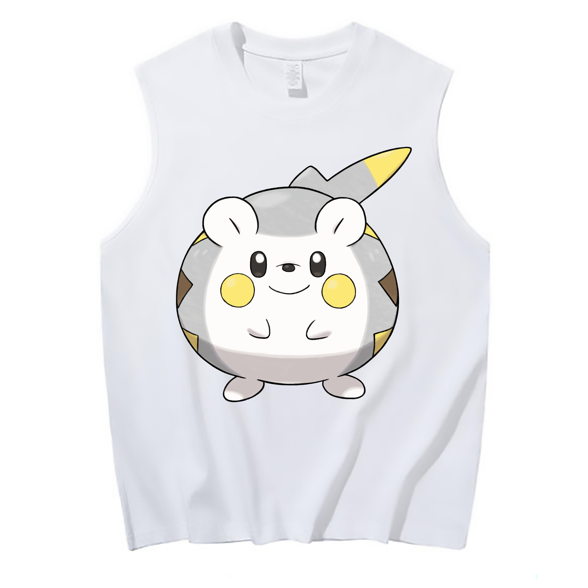 （画像用） ポケットモンスター Pokémon コットン100％タンクトップ（フロントプリント）
