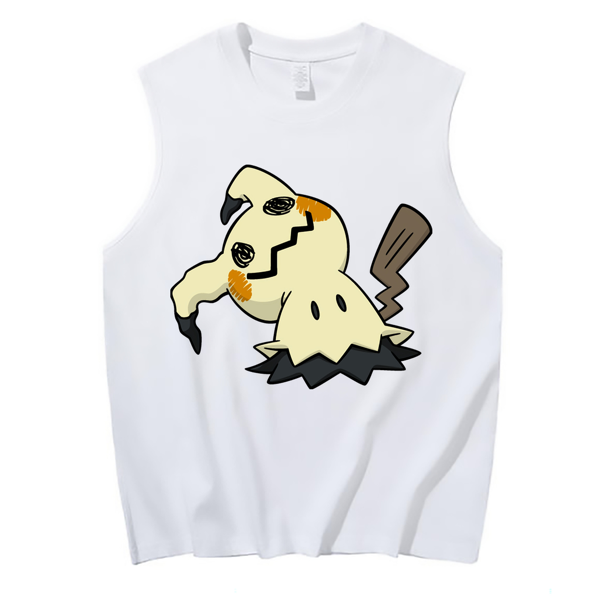 （画像用） ポケットモンスター Pokémon コットン100％タンクトップ（フロントプリント）