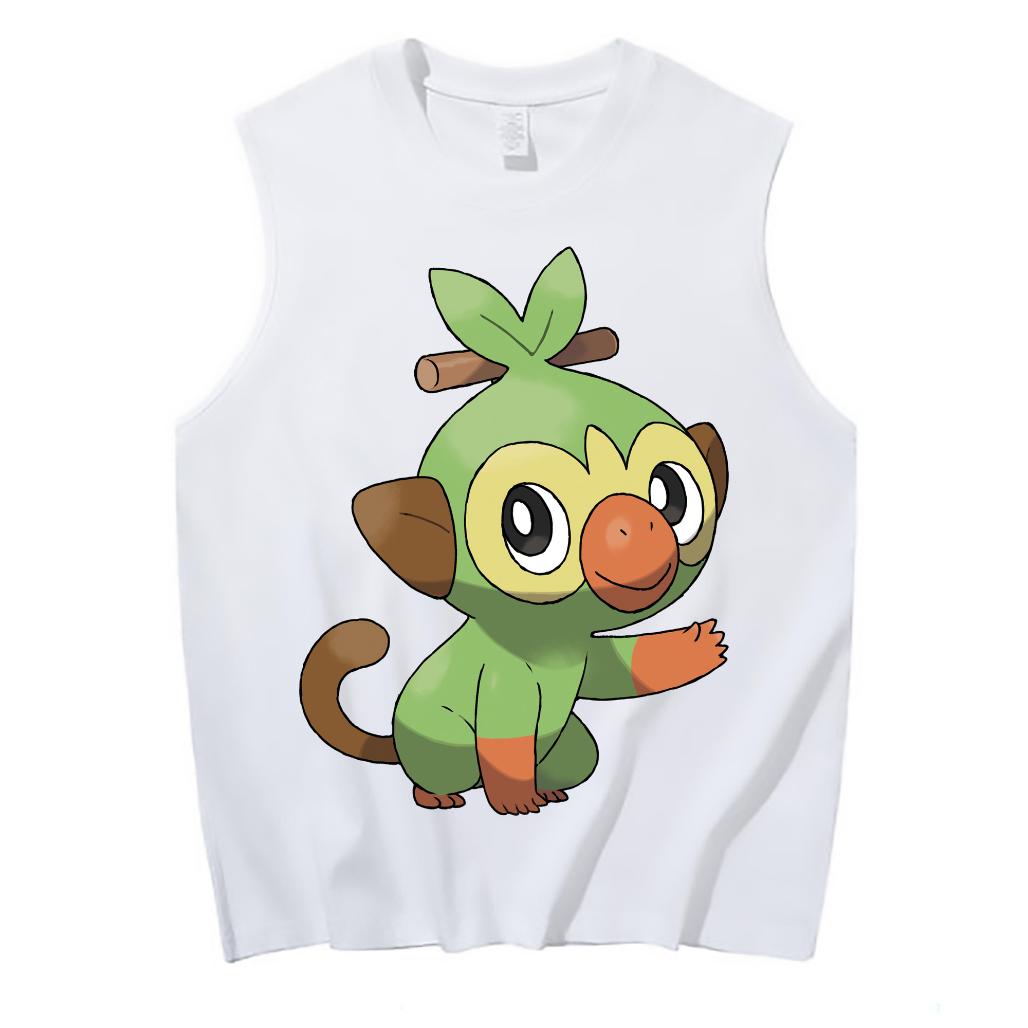 （画像用） ポケットモンスター Pokémon コットン100％タンクトップ（フロントプリント）