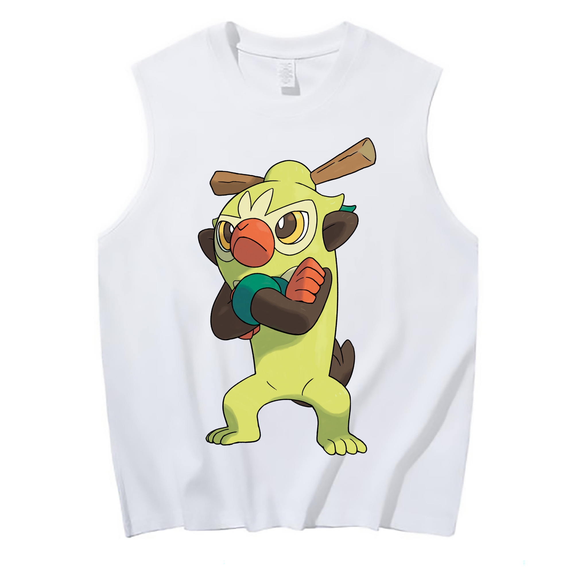 （画像用） ポケットモンスター Pokémon コットン100％タンクトップ（フロントプリント）