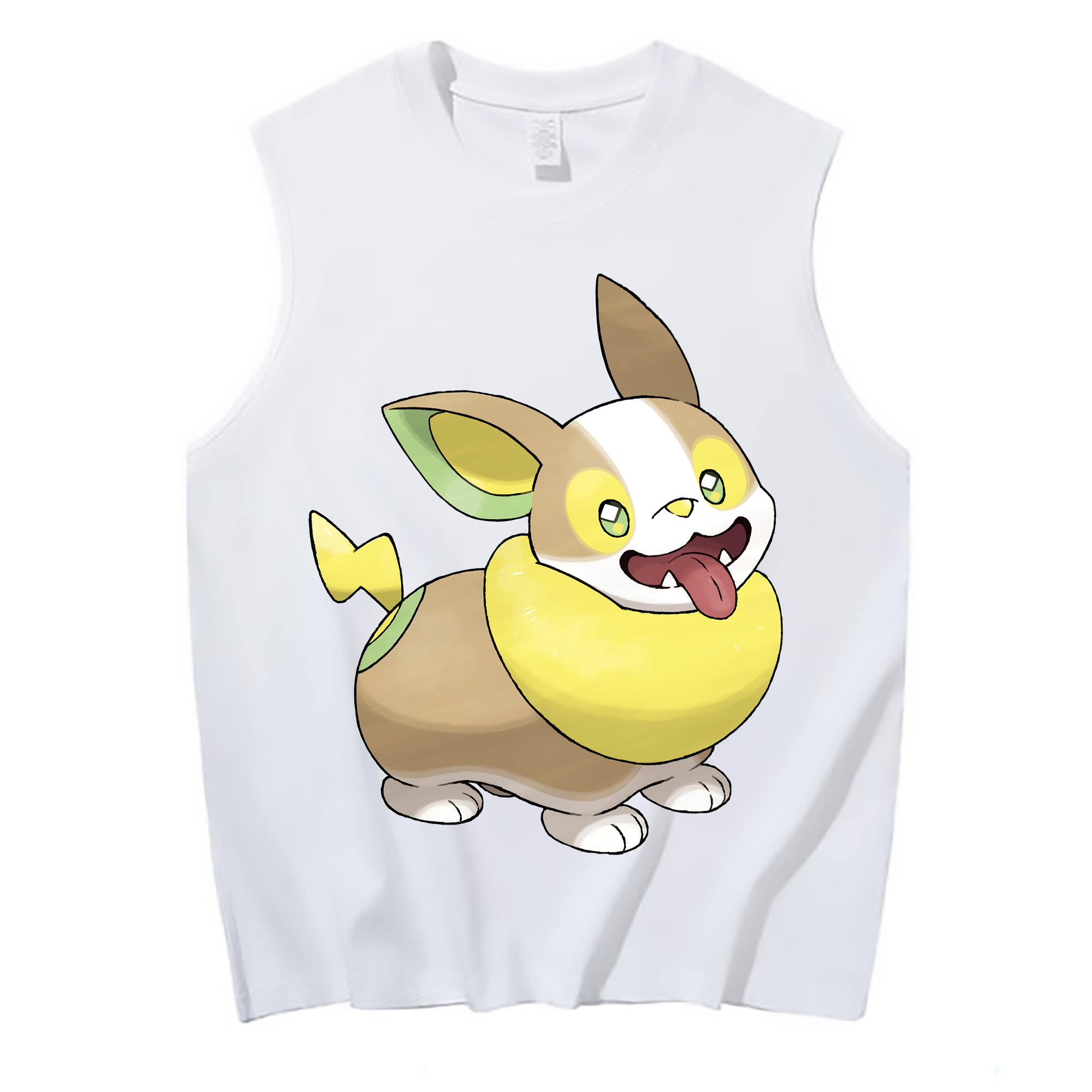 （画像用） ポケットモンスター Pokémon コットン100％タンクトップ（フロントプリント）