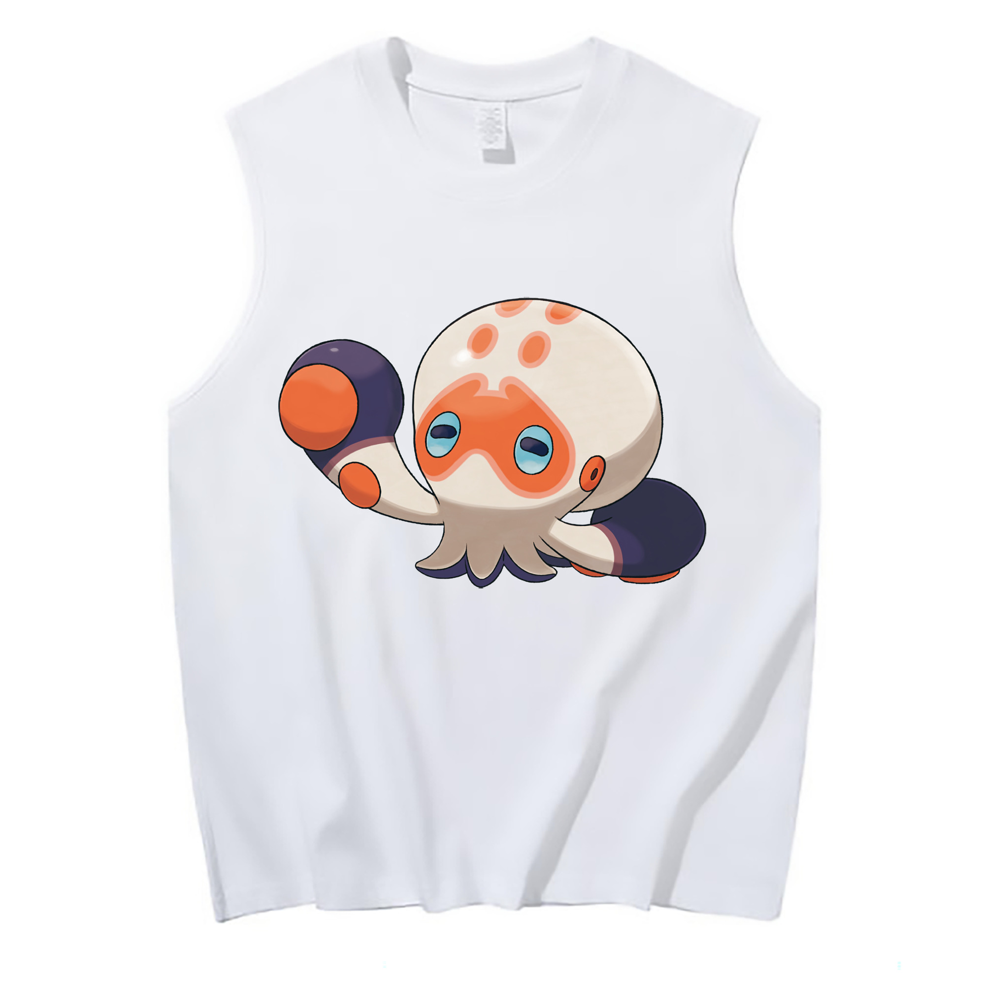 （画像用） ポケットモンスター Pokémon コットン100％タンクトップ（フロントプリント）