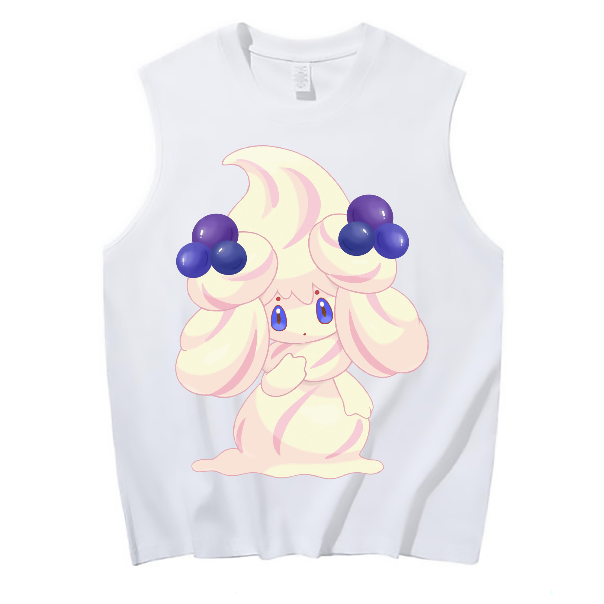 （画像用） ポケットモンスター Pokémon コットン100％タンクトップ（フロントプリント）