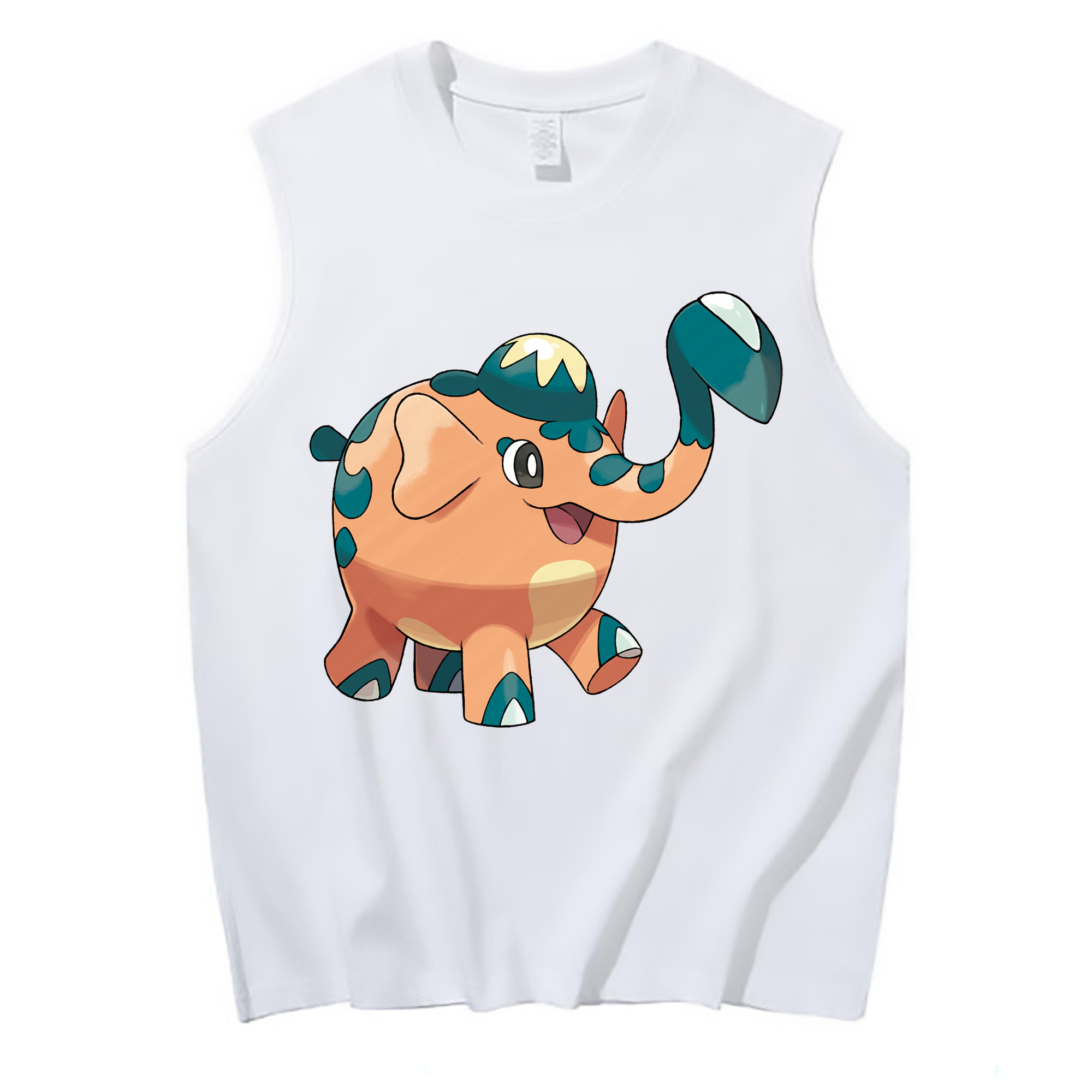 （画像用） ポケットモンスター Pokémon コットン100％タンクトップ（フロントプリント）
