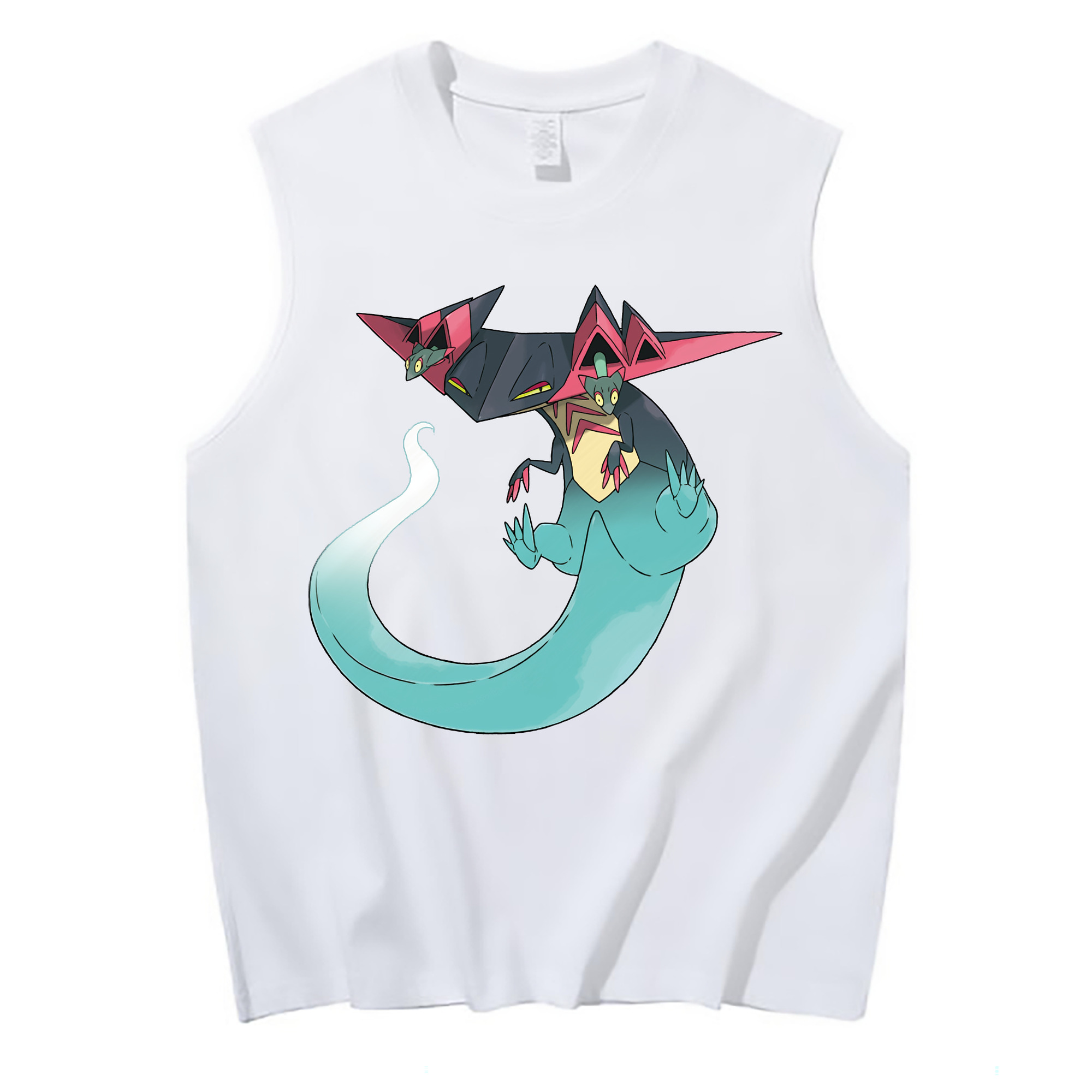 （画像用） ポケットモンスター Pokémon コットン100％タンクトップ（フロントプリント）