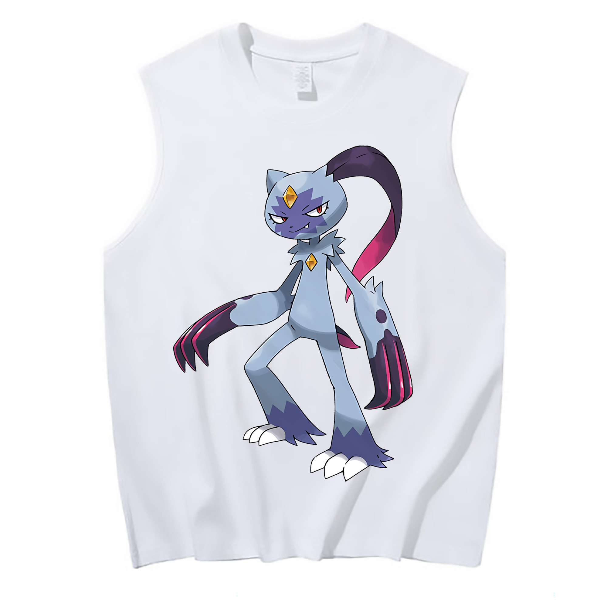 （画像用） ポケットモンスター Pokémon コットン100％タンクトップ（フロントプリント）