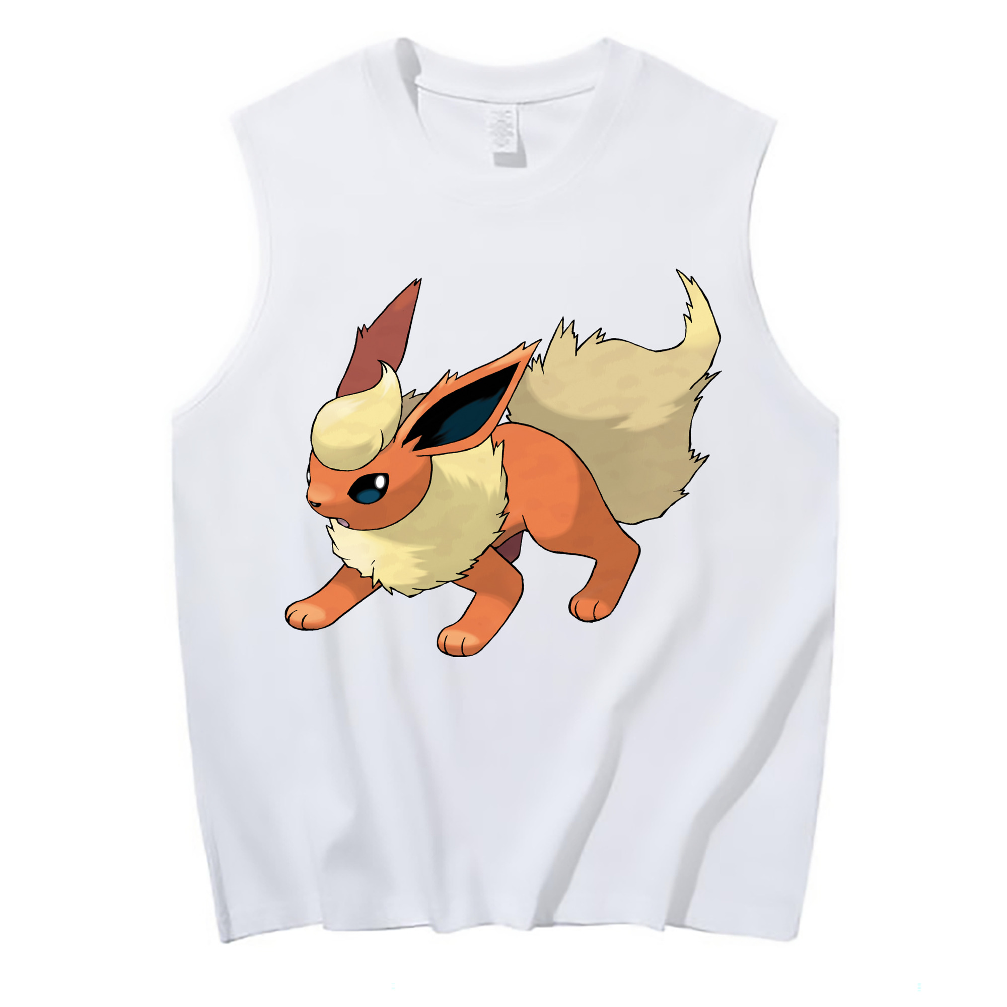 （画像用） ポケットモンスター Pokémon コットン100％タンクトップ（フロントプリント）