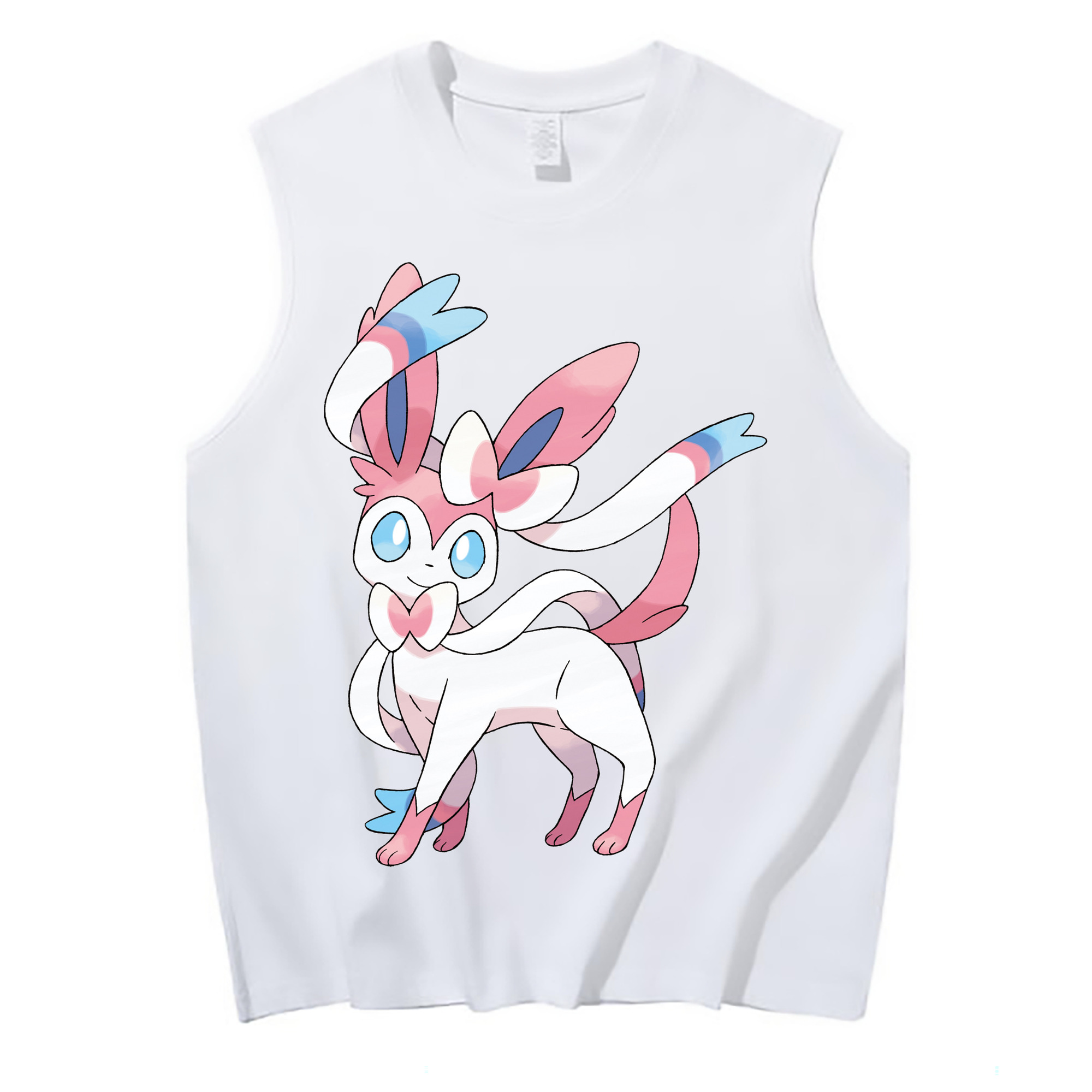 （画像用） ポケットモンスター Pokémon コットン100％タンクトップ（フロントプリント）