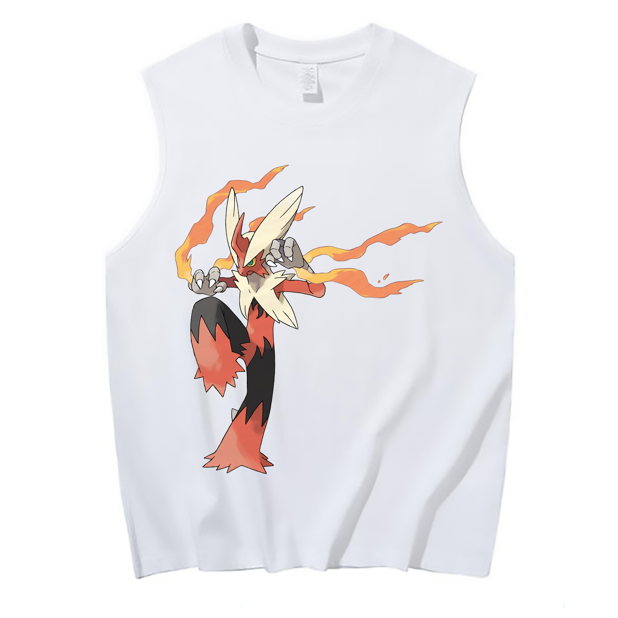 （画像用） ポケットモンスター Pokémon コットン100％タンクトップ（フロントプリント）