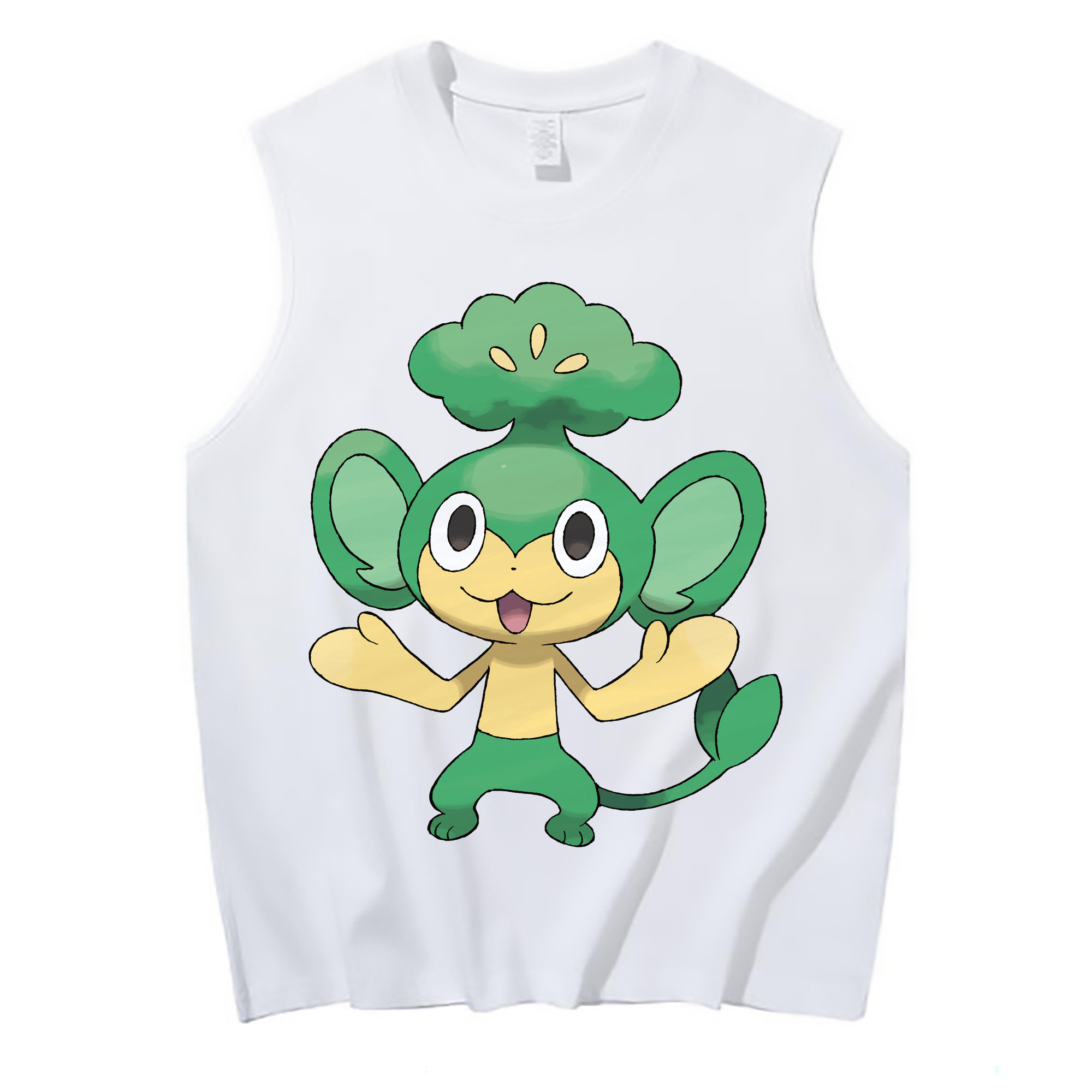 （画像用） ポケットモンスター Pokémon コットン100％タンクトップ（フロントプリント）