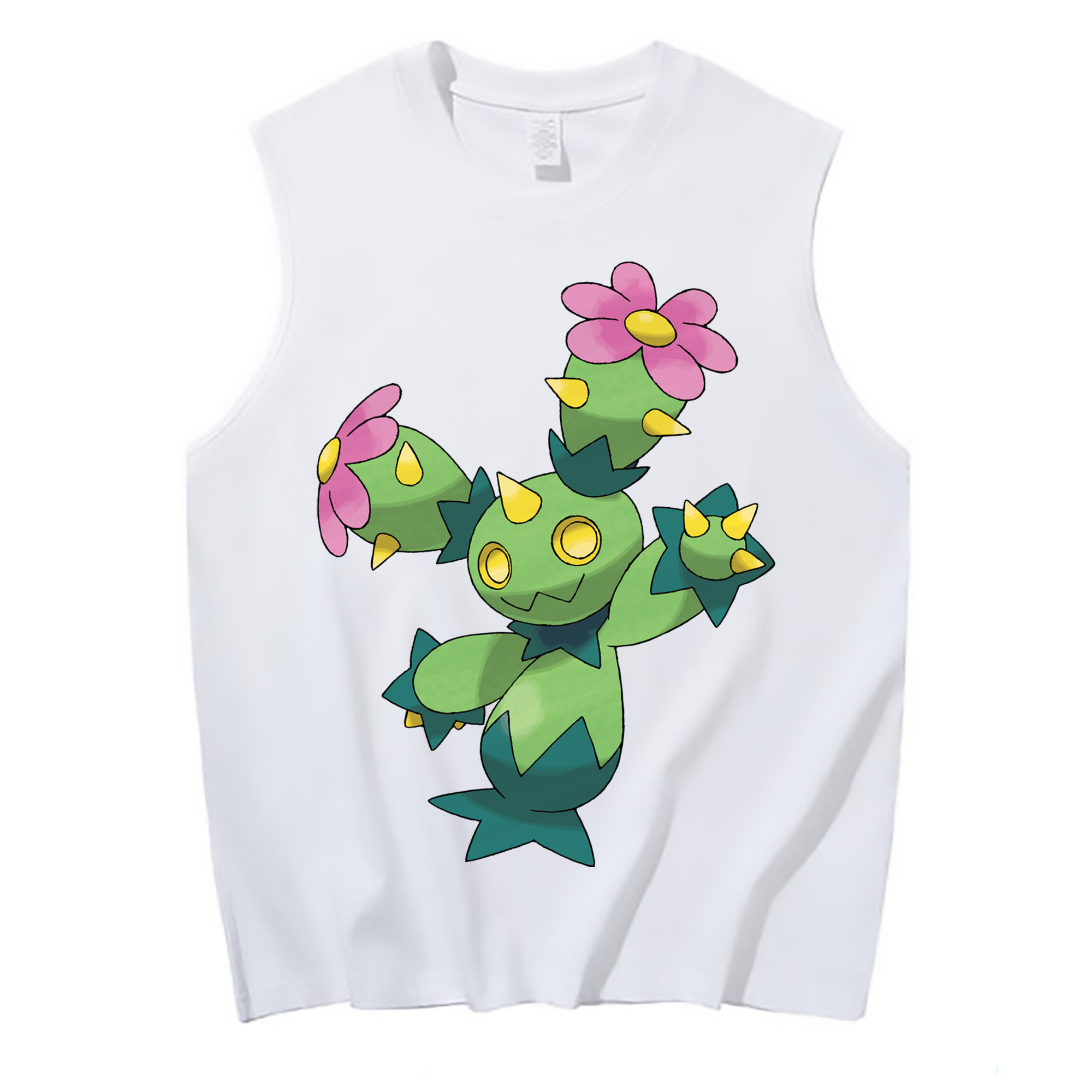 （画像用） ポケットモンスター Pokémon コットン100％タンクトップ（フロントプリント）