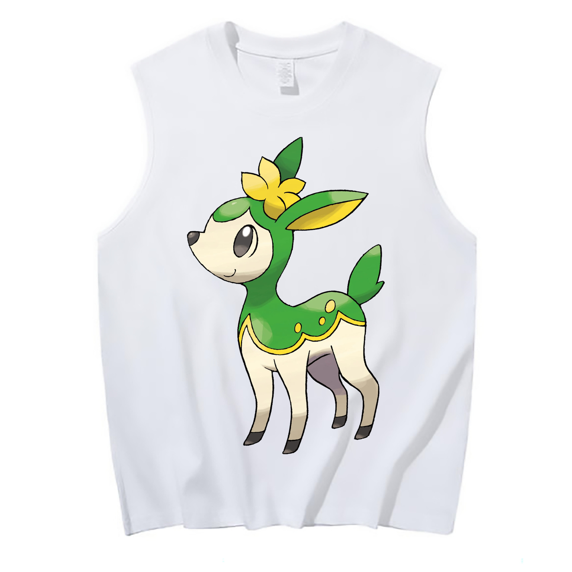 （画像用） ポケットモンスター Pokémon コットン100％タンクトップ（フロントプリント）