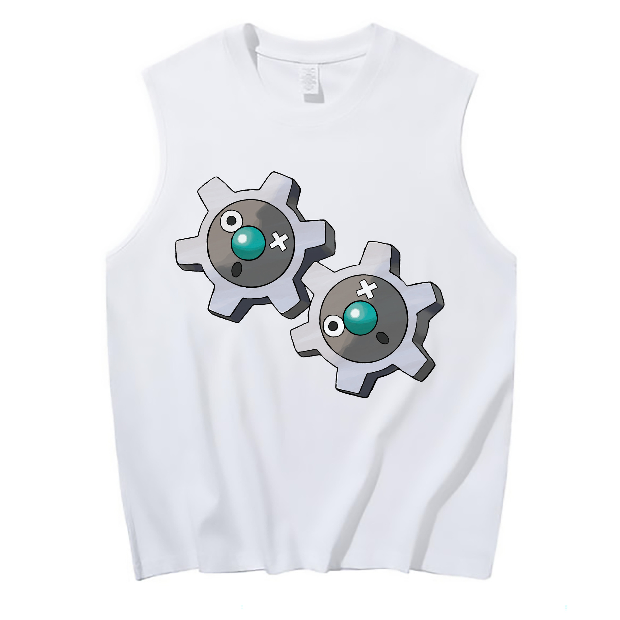 （画像用） ポケットモンスター Pokémon コットン100％タンクトップ（フロントプリント）