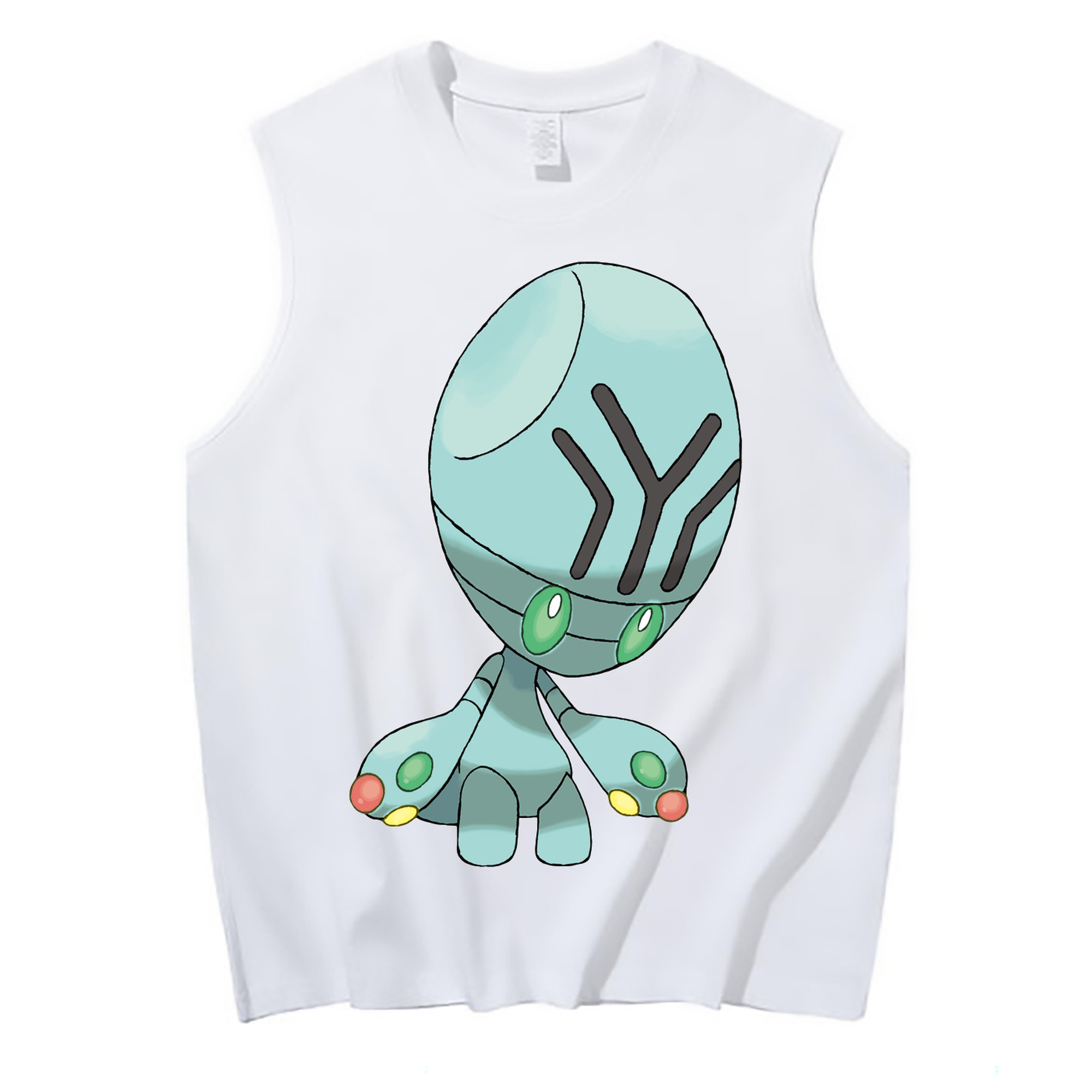 （画像用） ポケットモンスター Pokémon コットン100％タンクトップ（フロントプリント）