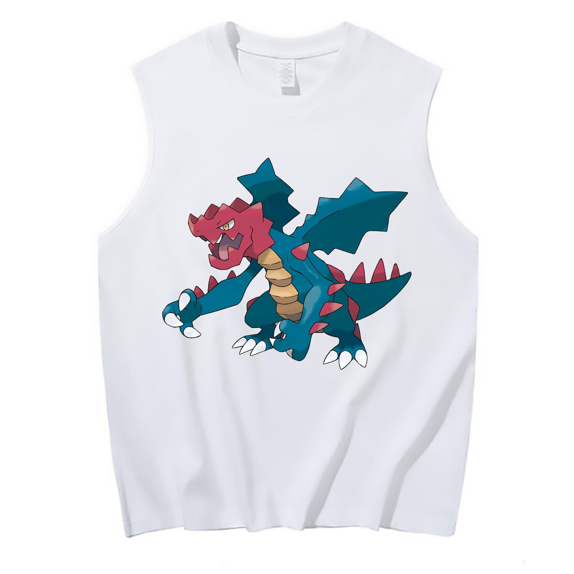 （画像用） ポケットモンスター Pokémon コットン100％タンクトップ（フロントプリント）