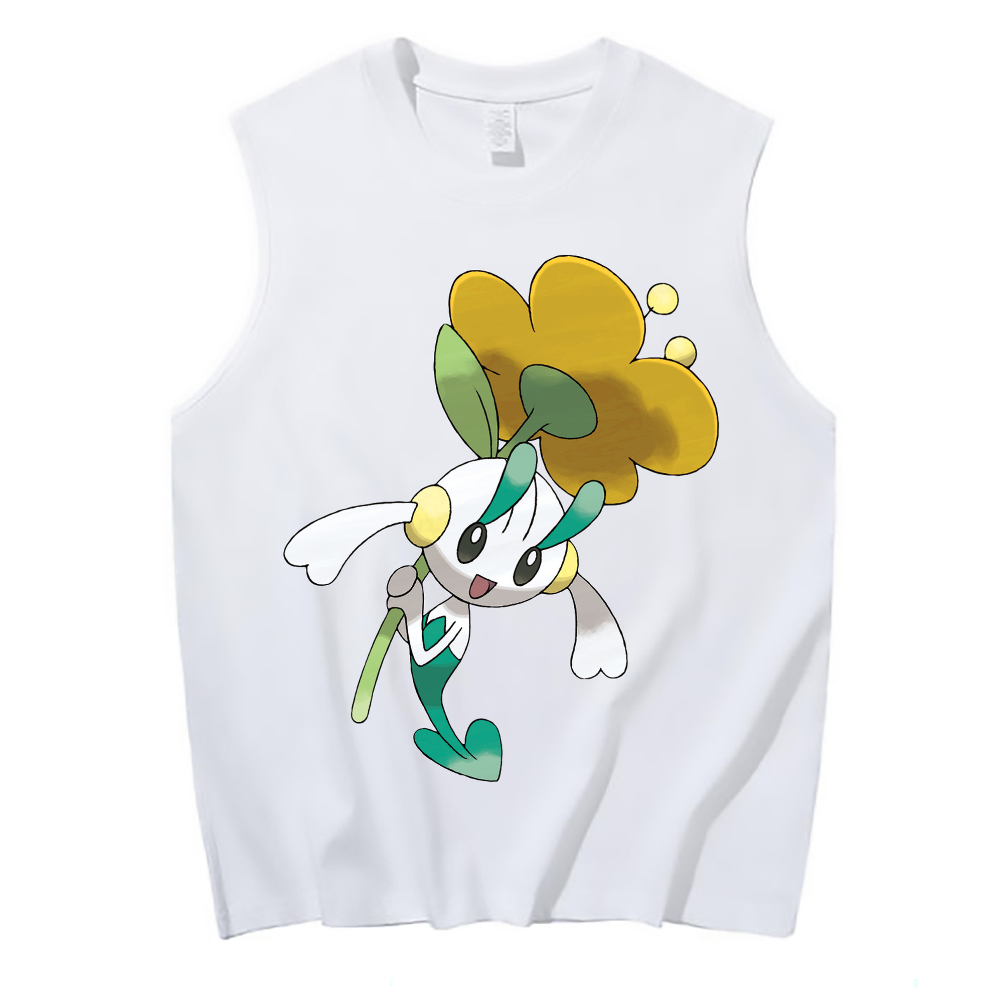 （画像用） ポケットモンスター Pokémon コットン100％タンクトップ（フロントプリント）